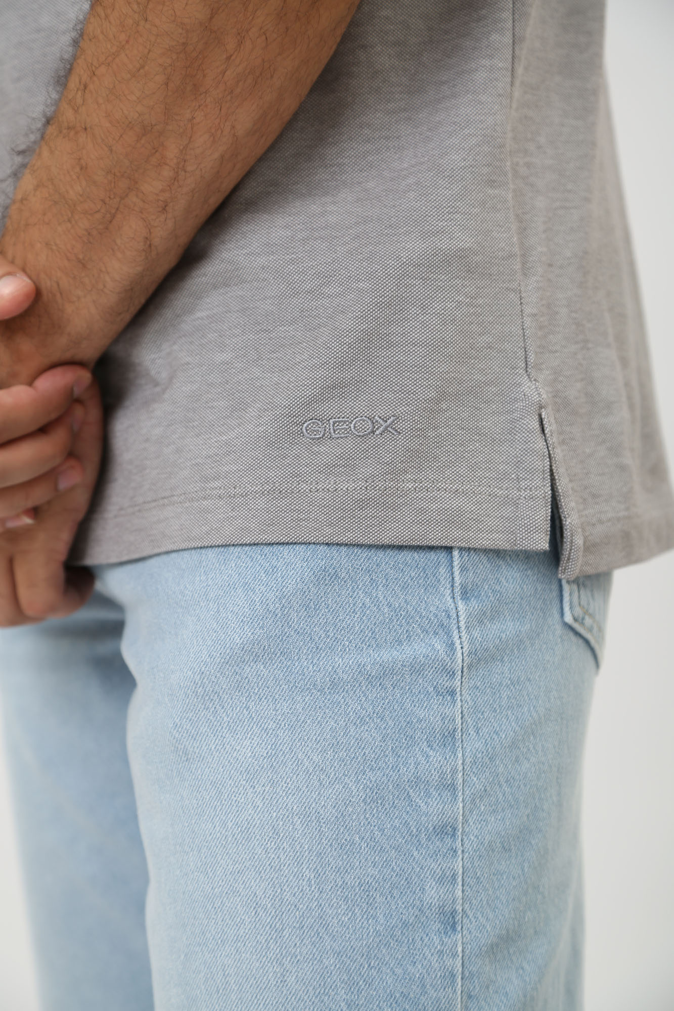 M4510PT3106F Поло Geox Серый