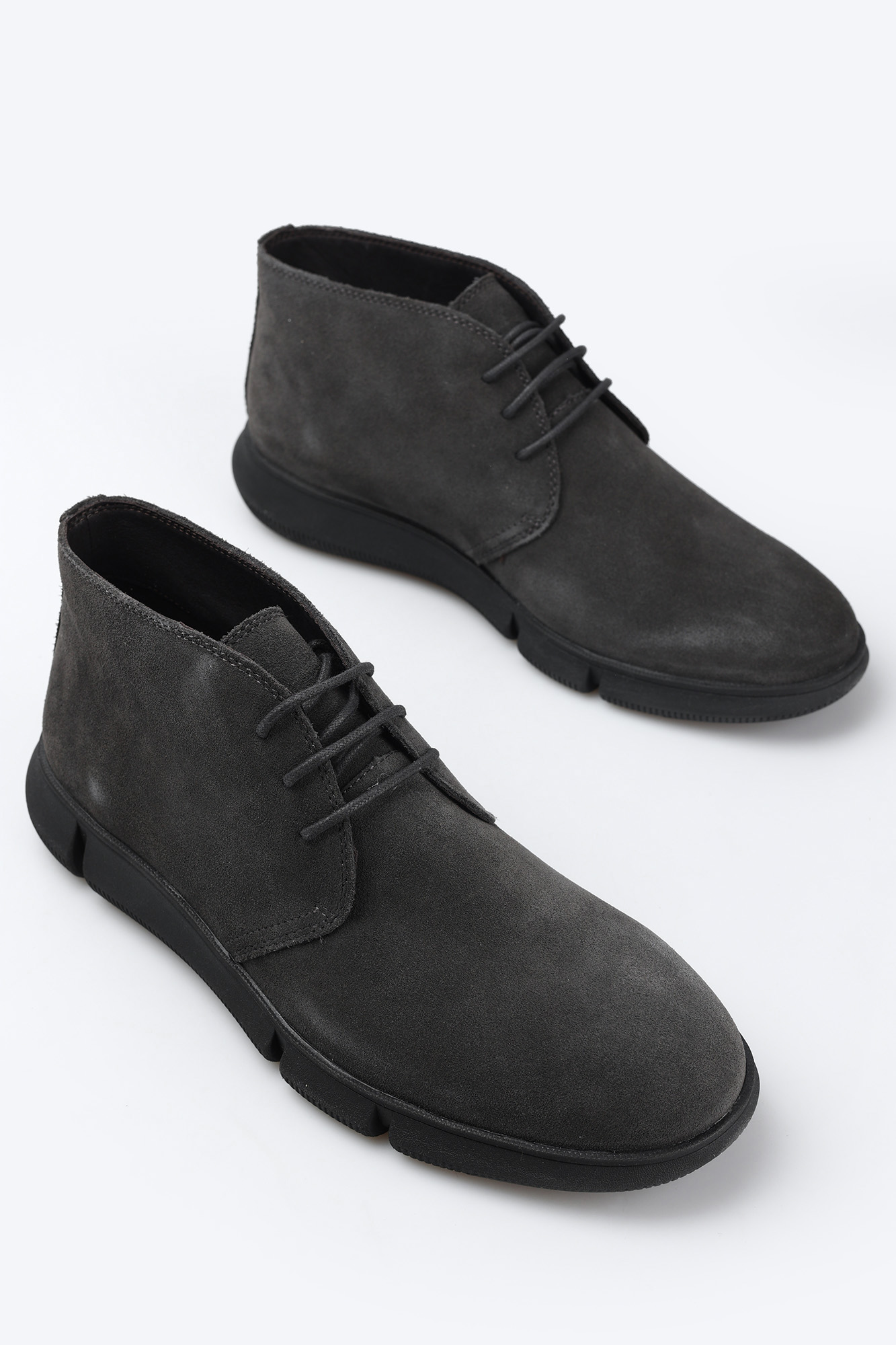 U36B6A00022C Ботинки Geox Серый