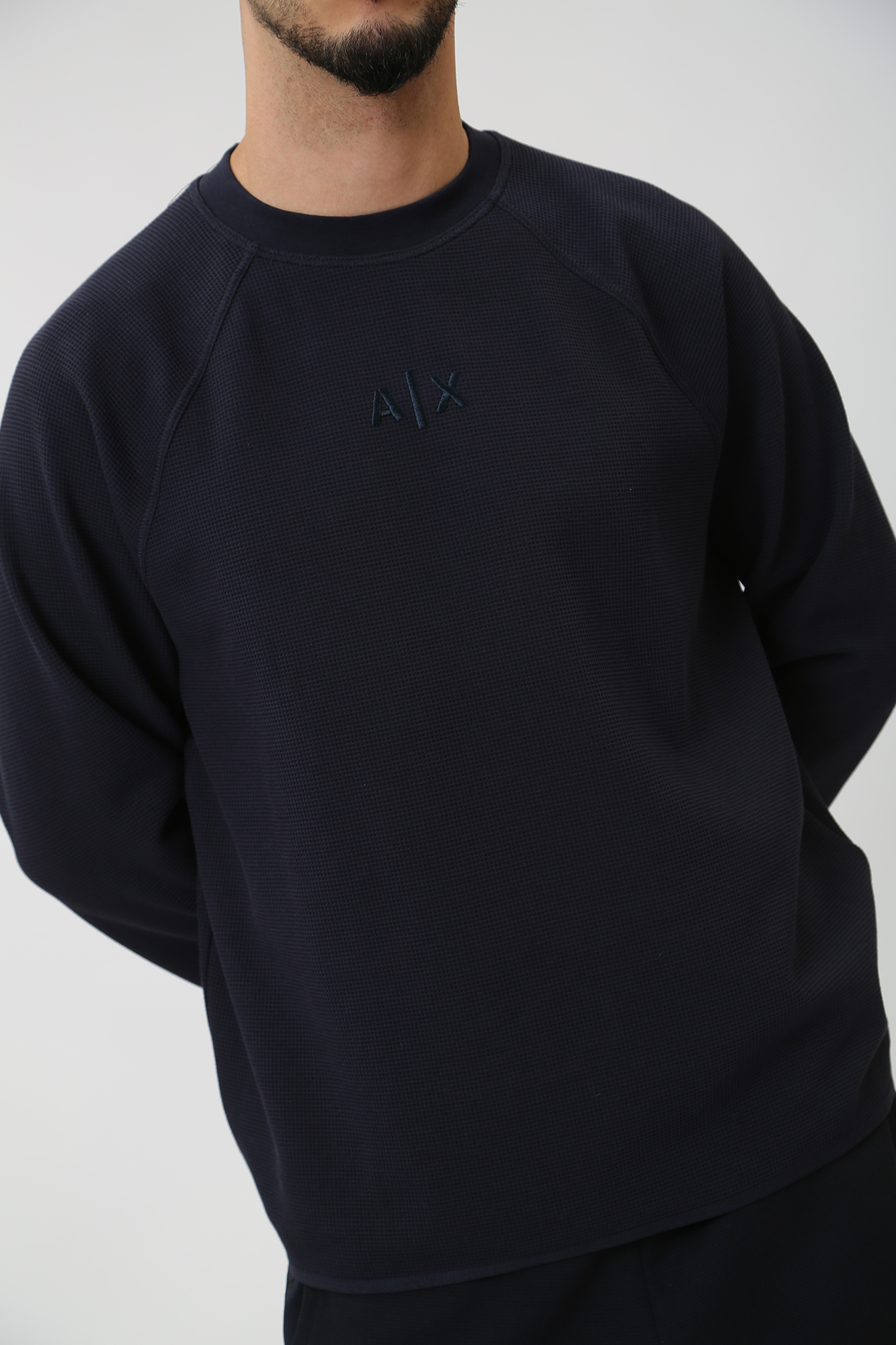 3DZMHA_ZJXQZ Свитшот Armani Exchange Синий