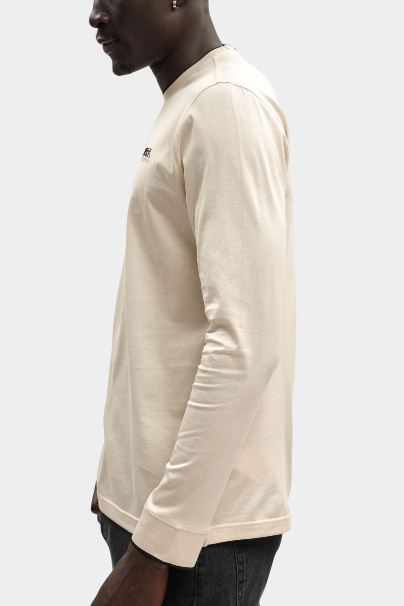 554200_755001 Лонгслив Karl Lagerfeld Бежевый