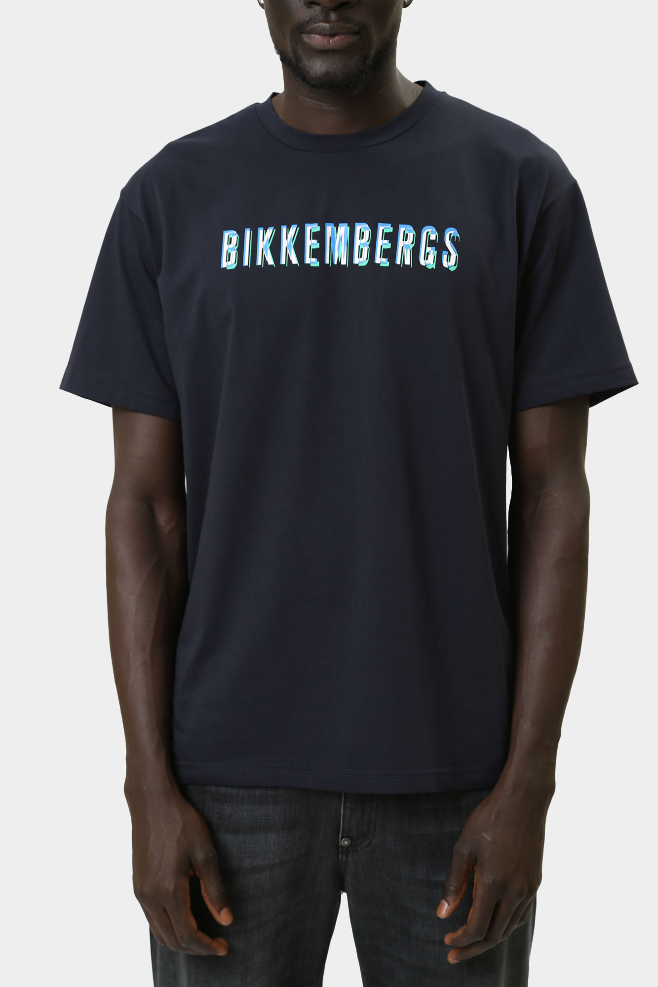 BMT0597 Футболка Bikkembergs Коричневый