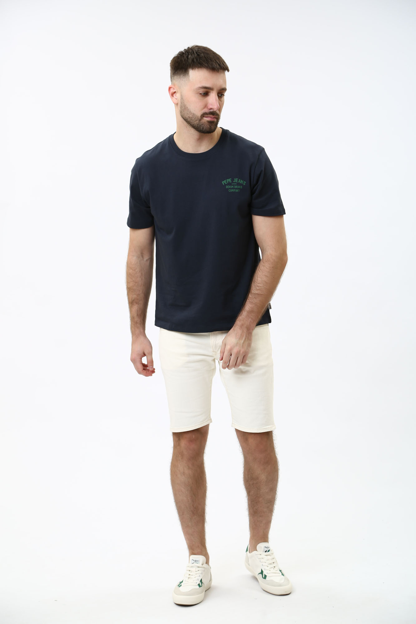 PM801084WI5 Шорты джинсовые Pepe Jeans Молочный