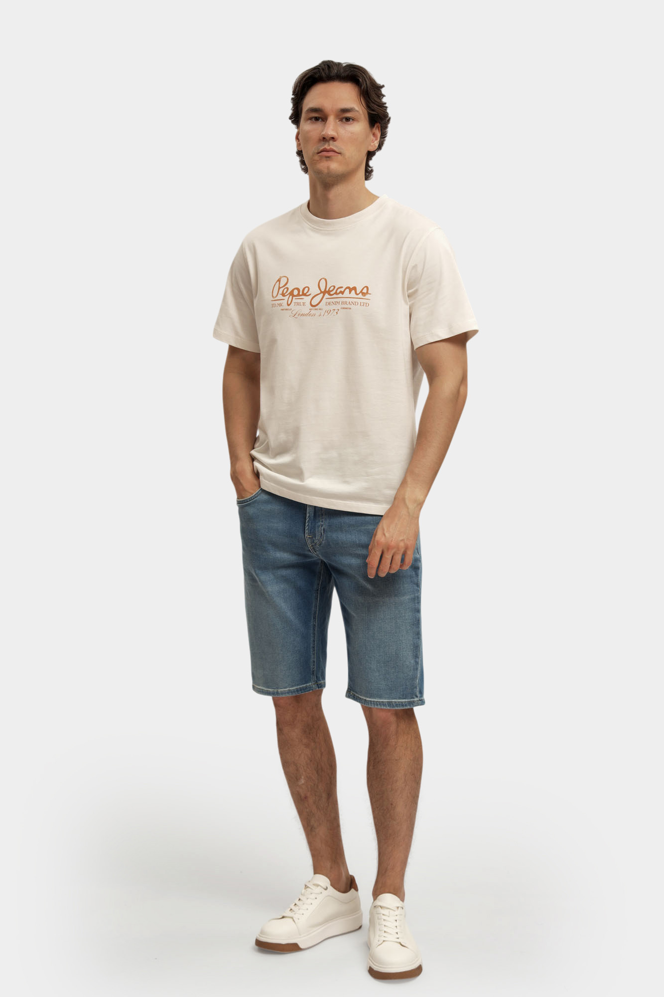PM801075HV1 Шорты джинсовые Pepe Jeans Синий