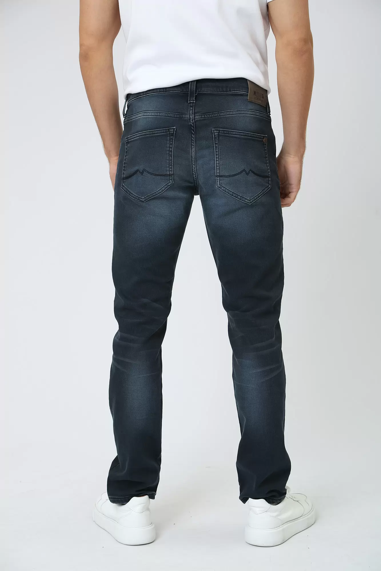 3112-5576 Джинсы Oregon Tapered K Mustang Синий