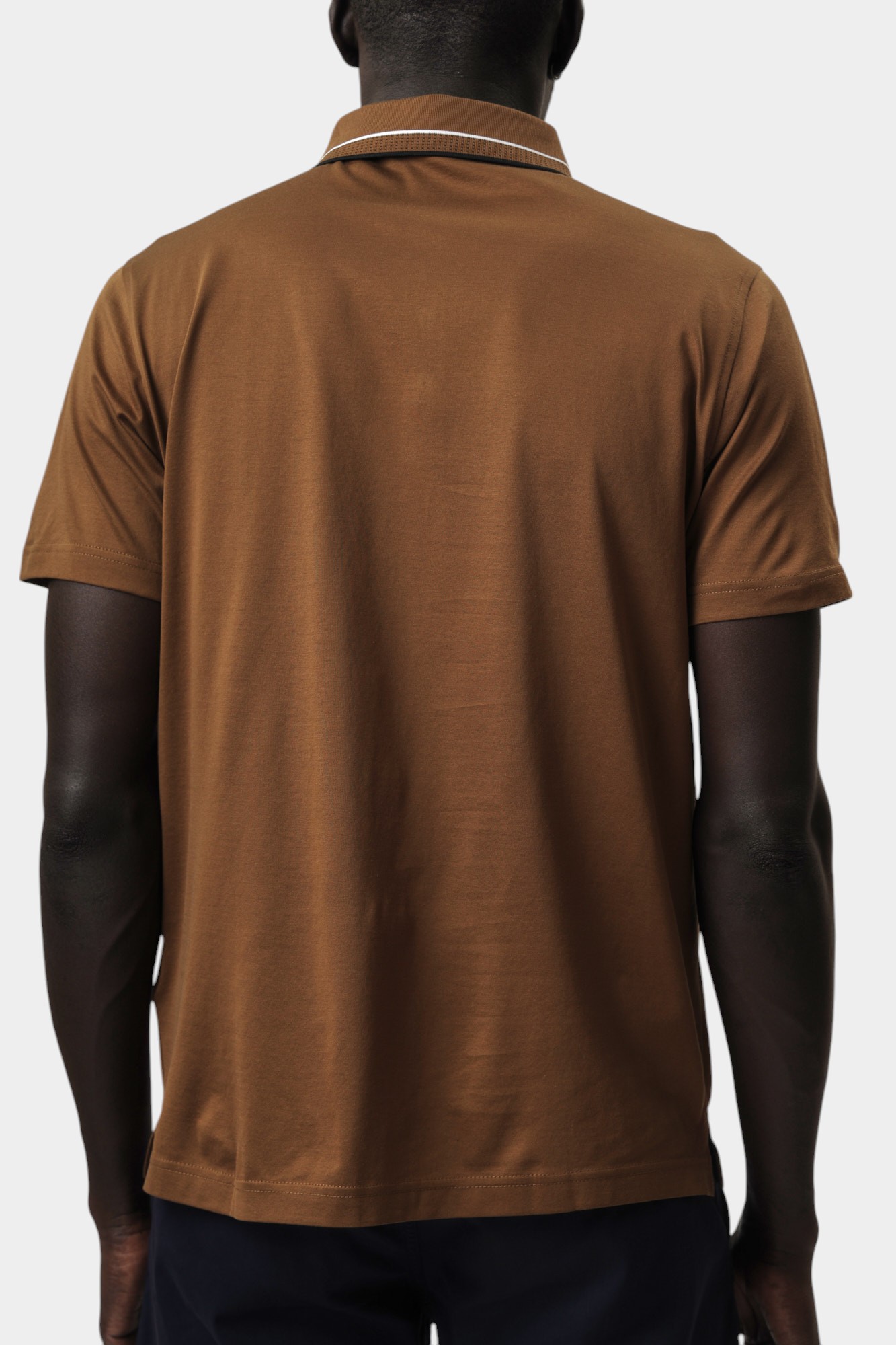 552200_745002 Поло Karl Lagerfeld Коричневый