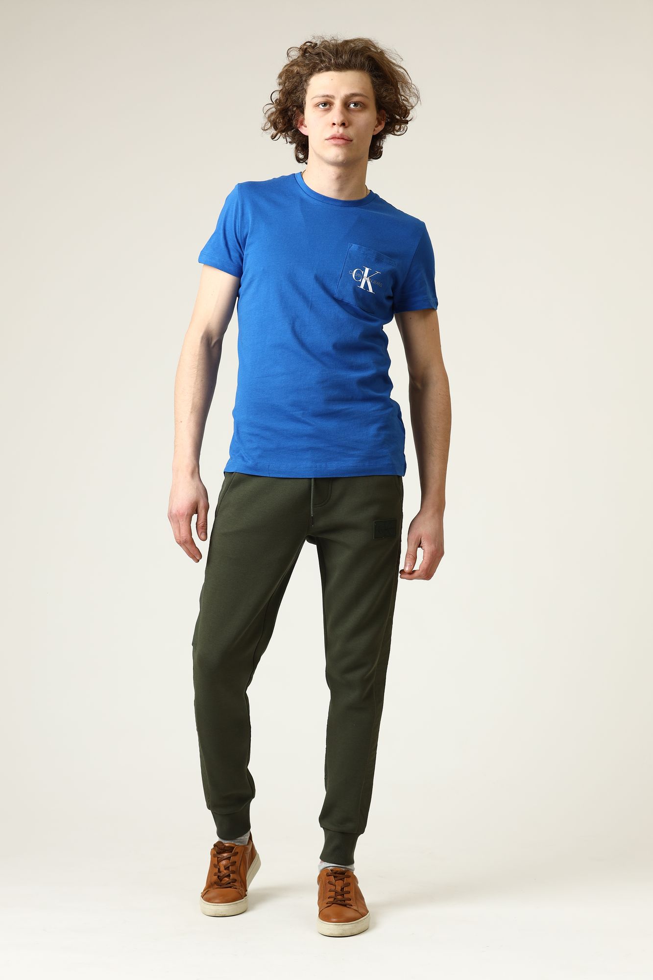 J30J316500 Брюки спортивные Calvin Klein Jeans Хаки