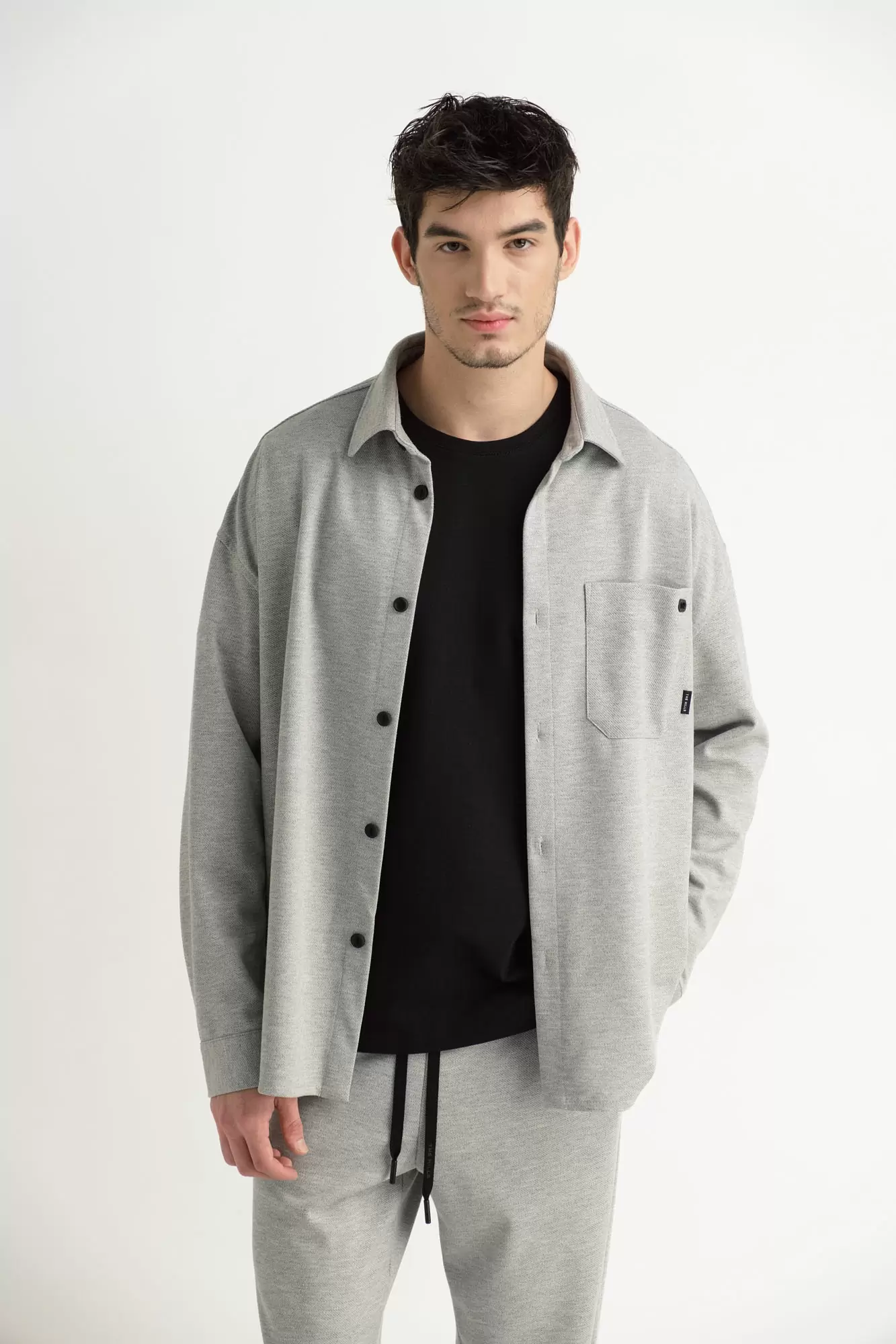 M-242-TH-56-0055 Рубашка с длинным рукавом The Hills Серый