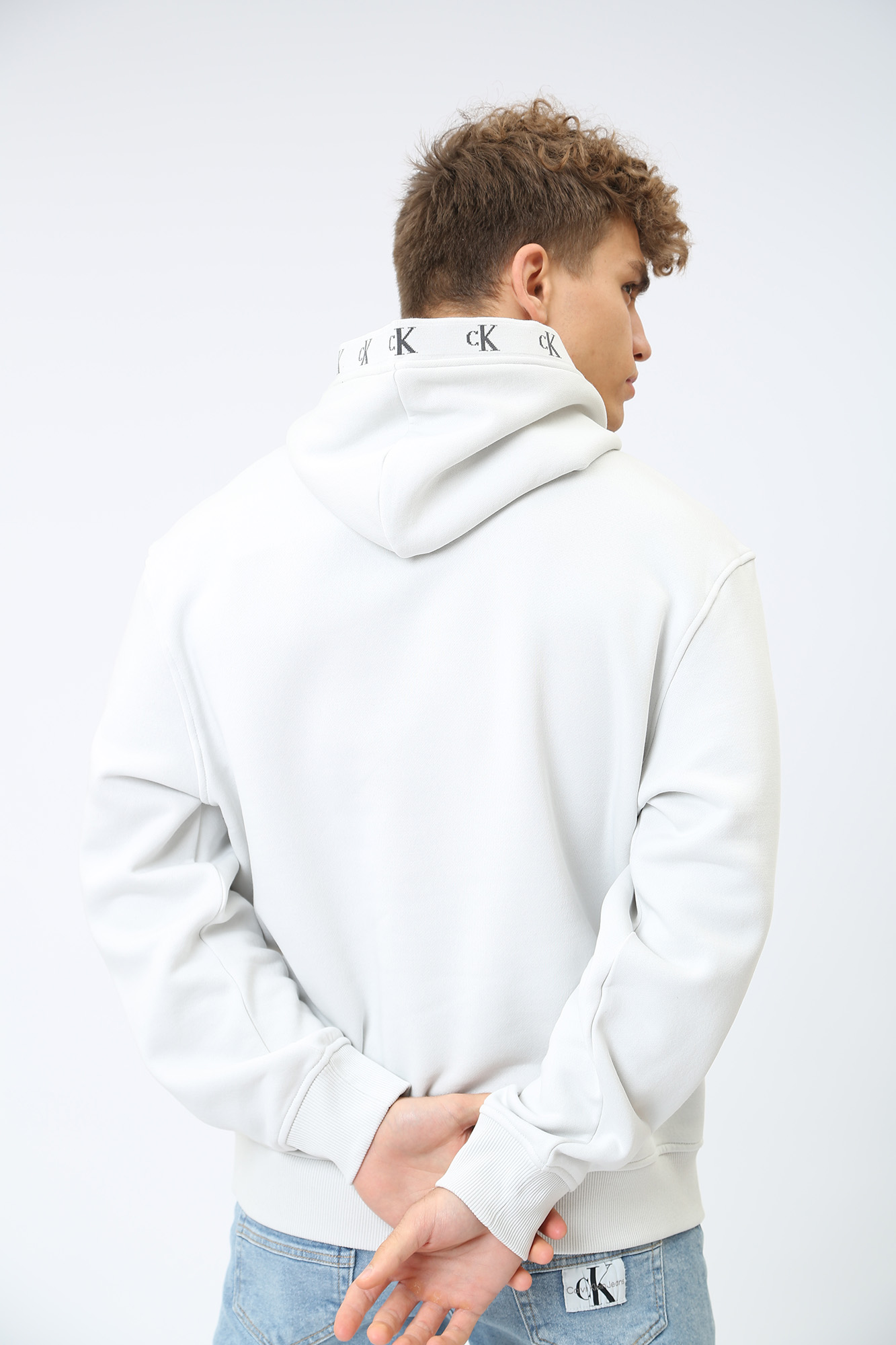 J30J321883 Худи Calvin Klein Jeans Серый