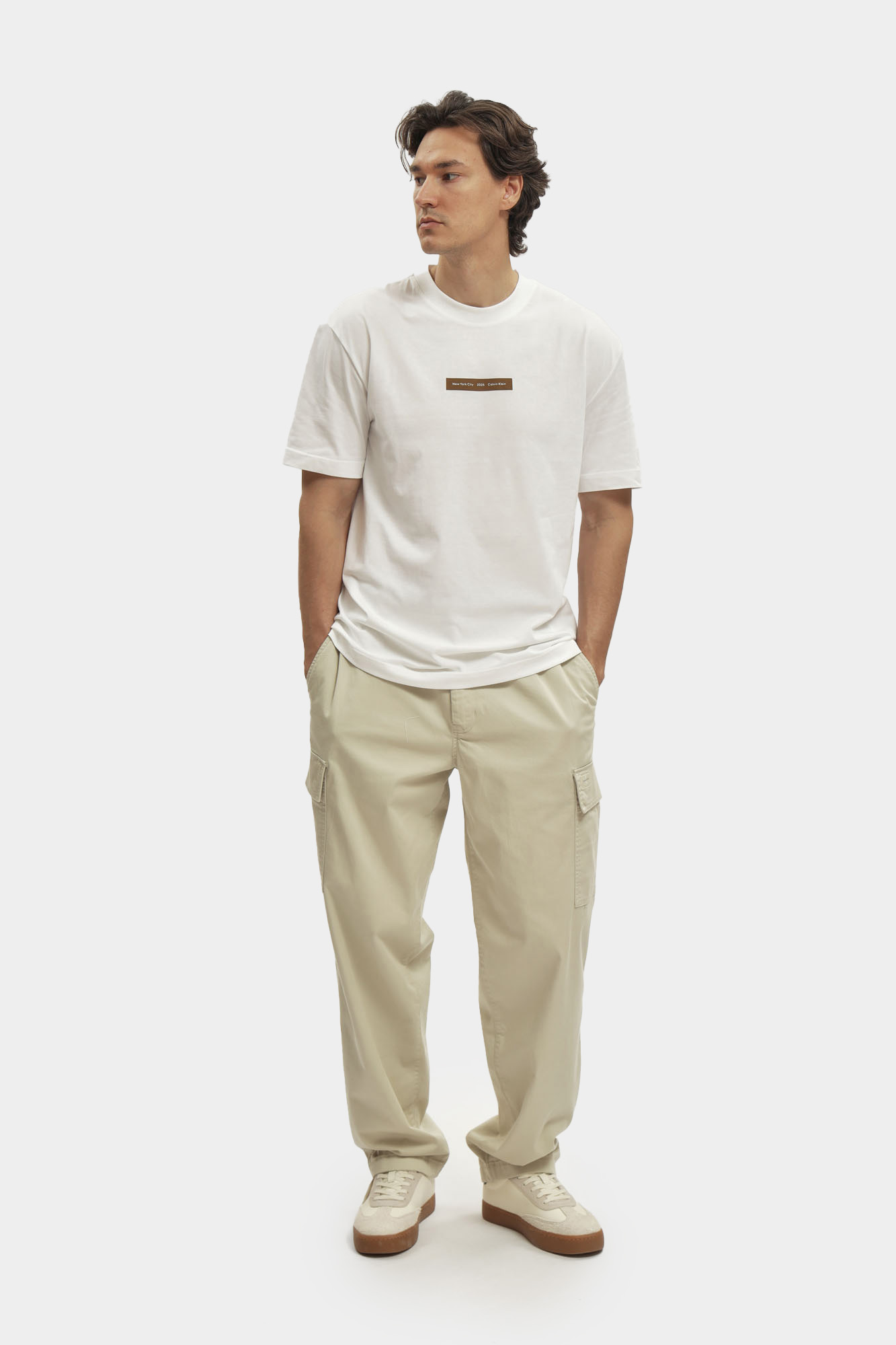 J30J327524 Футболка Calvin Klein Jeans Белый