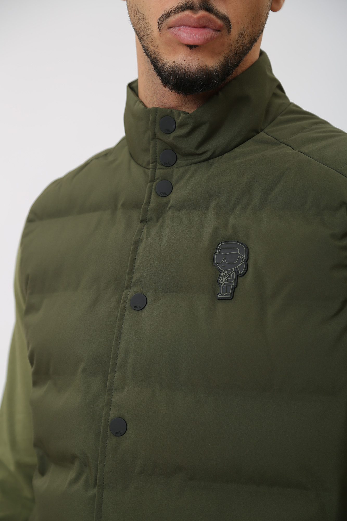 534585_505032 Жилет Karl Lagerfeld Зеленый