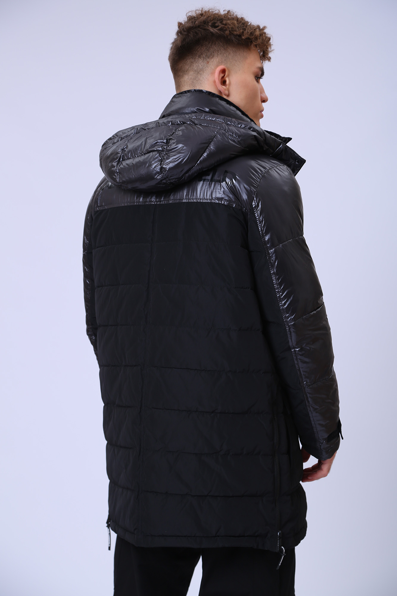 524501_455001 Пальто пуховое Karl Lagerfeld Черный