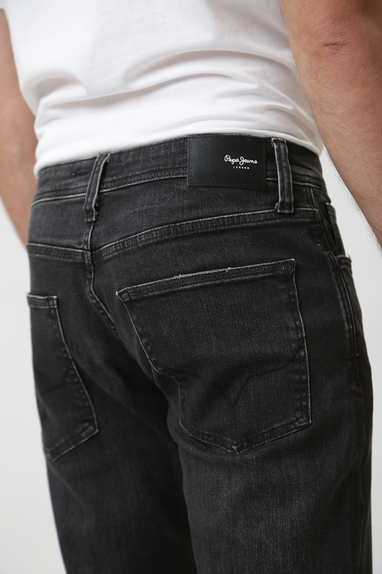 PM207393XX1 Джинсы STRAIGHT JEANS  Pepe Jeans Черный