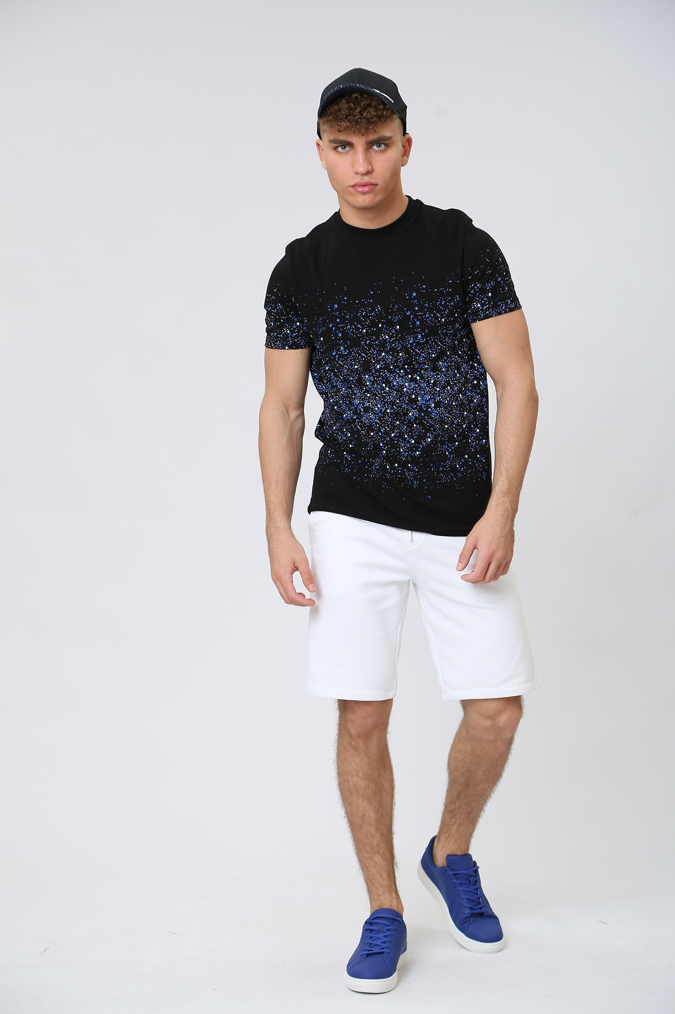 531224_755085 Футболка Karl Lagerfeld Голубой