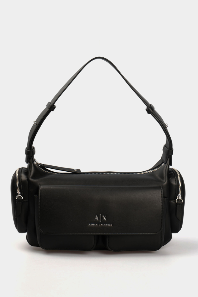 Платье Armani Exchange Вискоза Черный