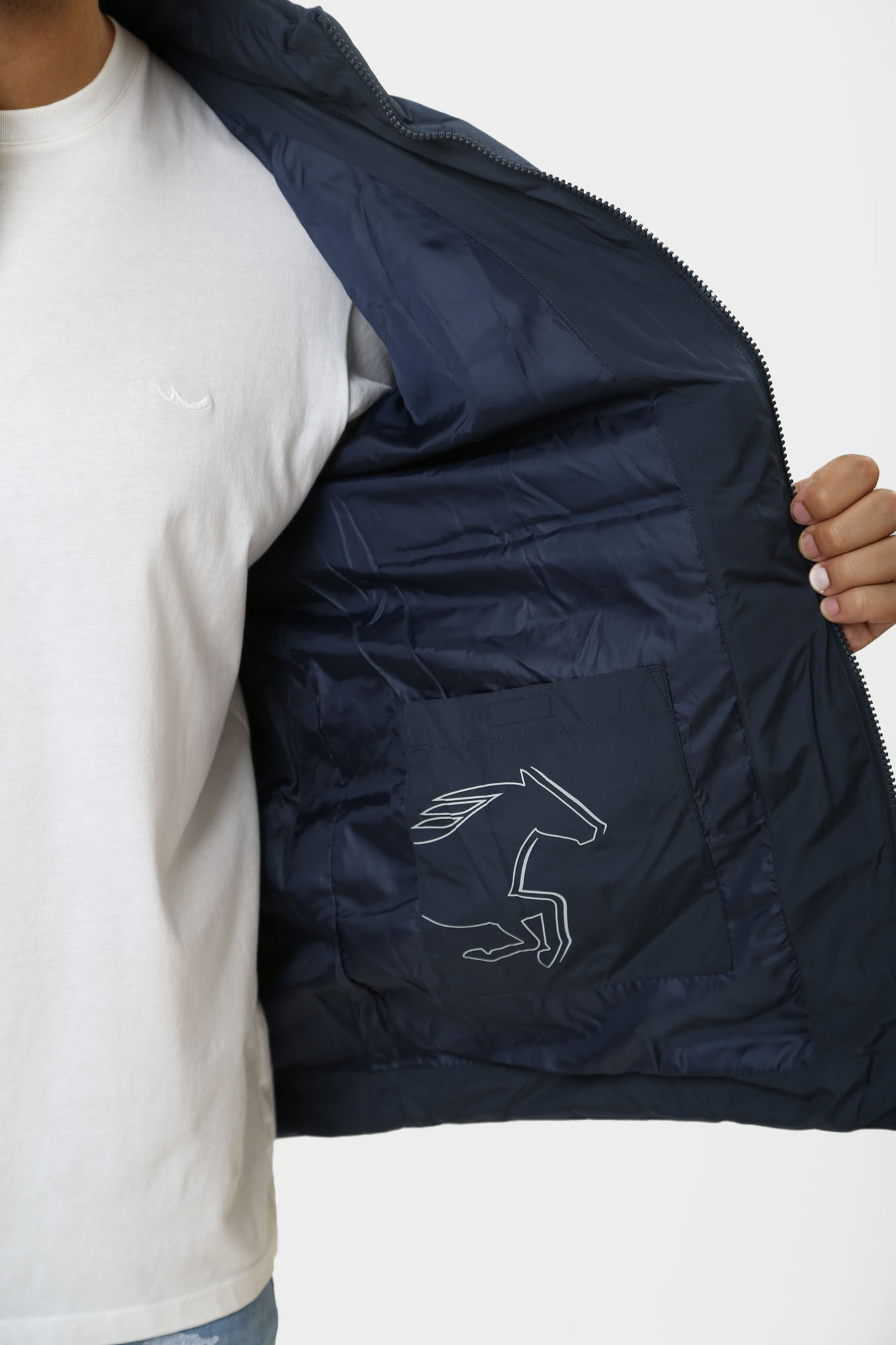 1015599 Куртка Mustang Синий