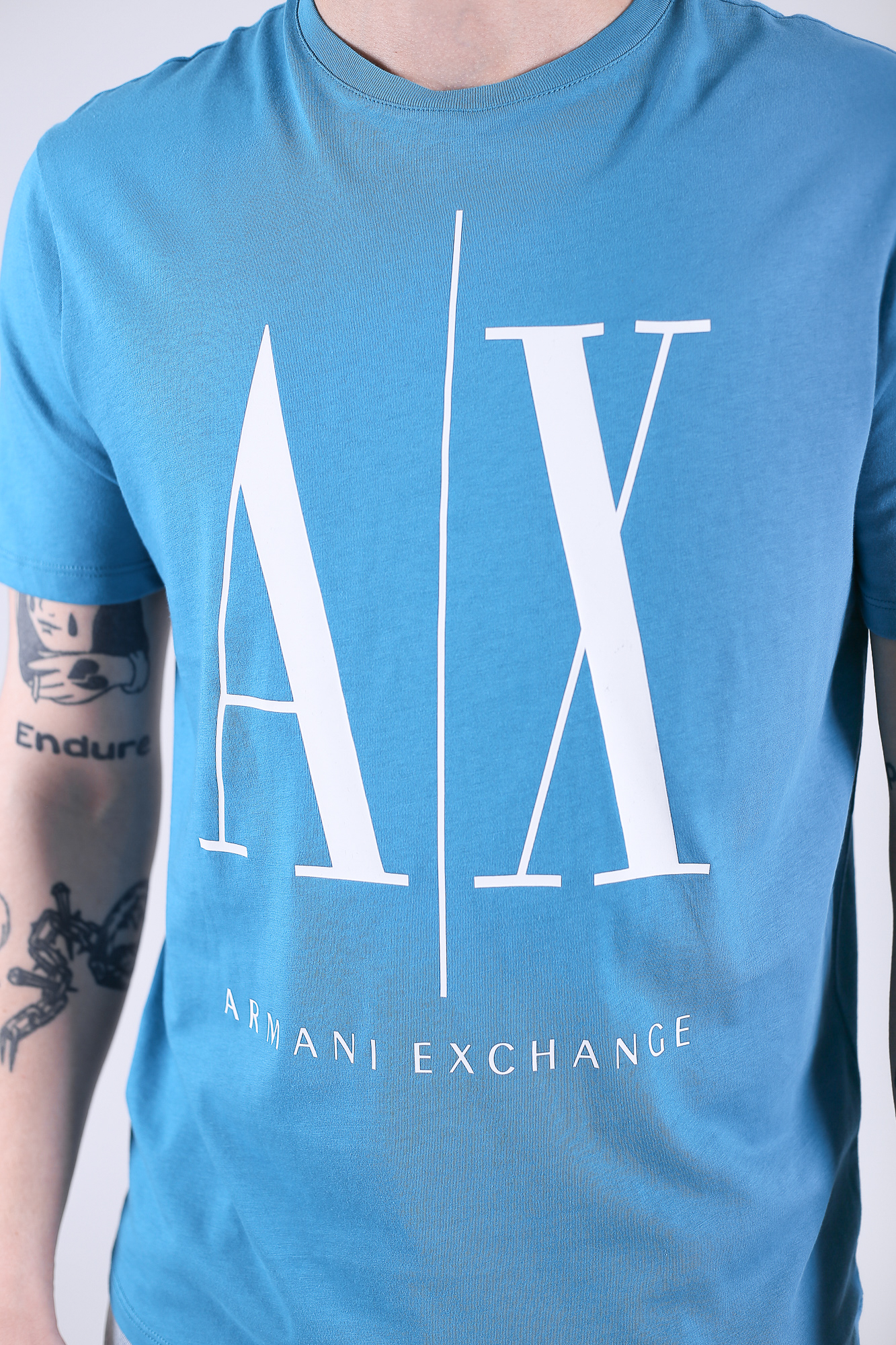 8NZTPA_ZJH4Z_15BB Футболка Armani Exchange Голубой