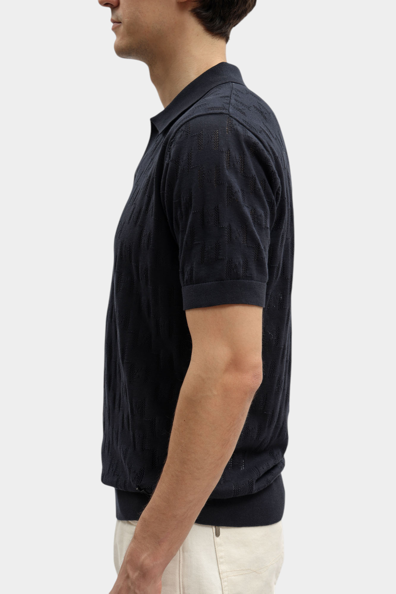 562301_655005 Поло Karl Lagerfeld Синий