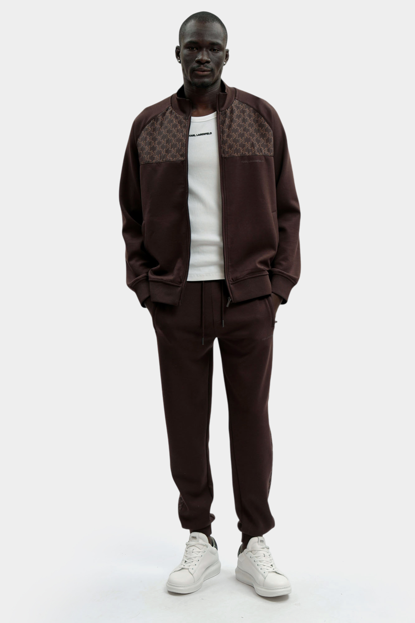 561902_705001 Брюки спортивные Karl Lagerfeld Коричневый