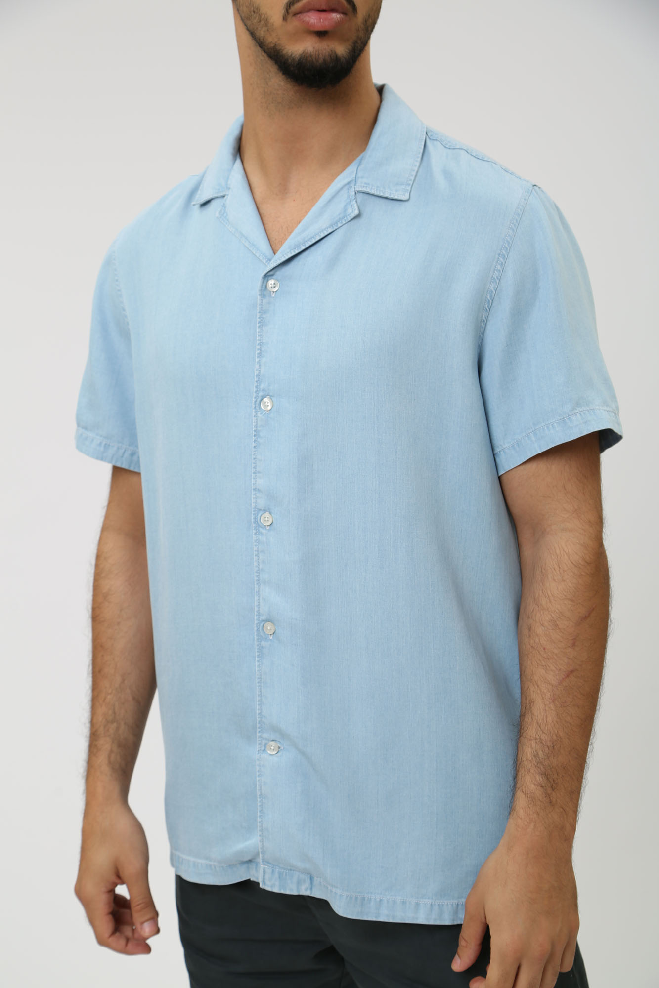 PM308524 Рубашка Pepe Jeans Голубой