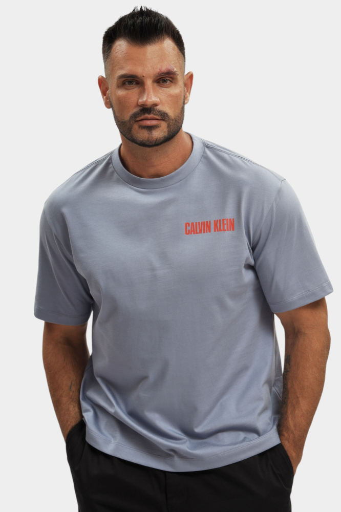 Брюки джинсовые Bikkembergs Хлопок Голубой