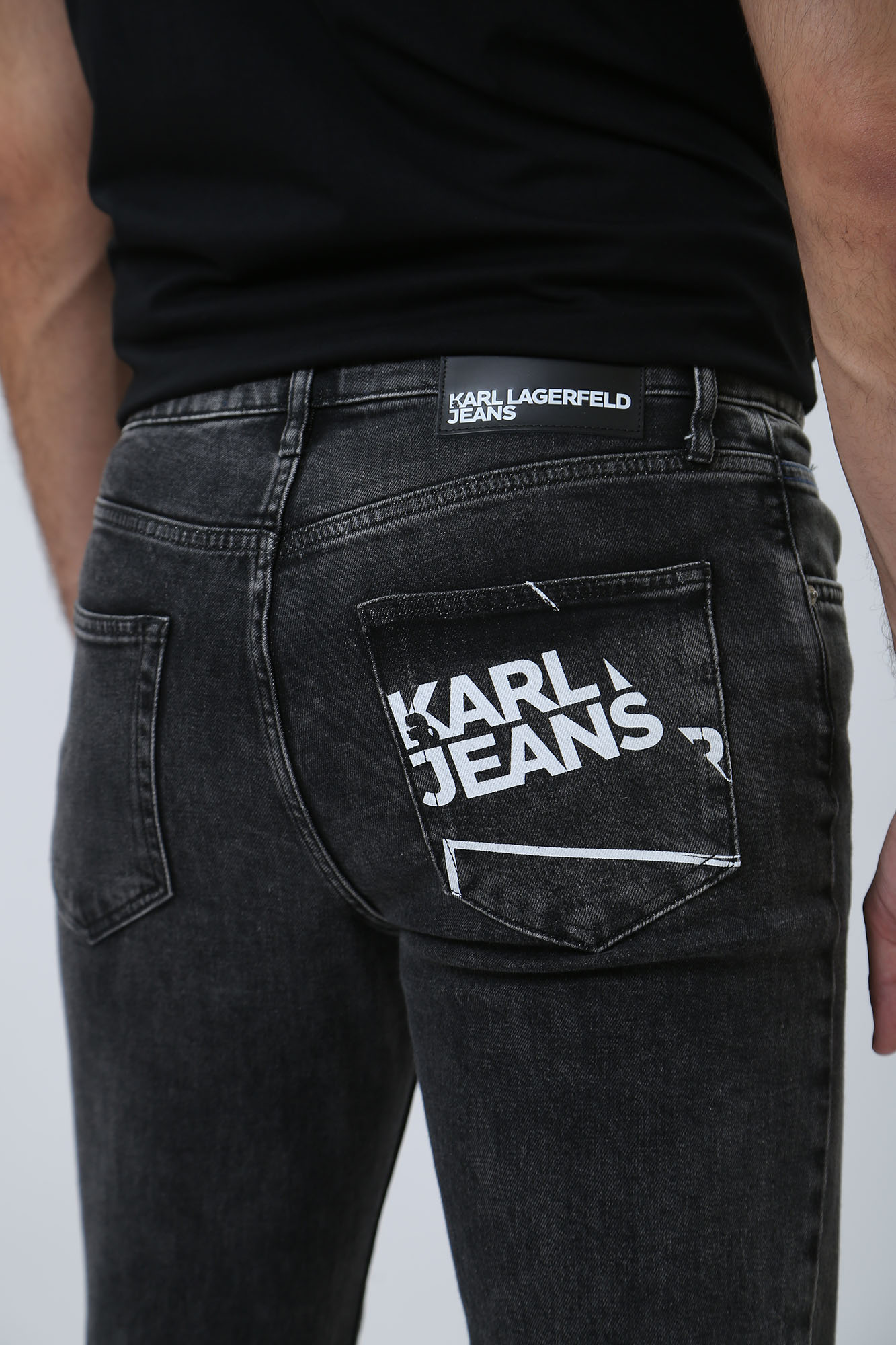 240D1115 Джинсы SLIM  Karl Lagerfeld Jeans Серый