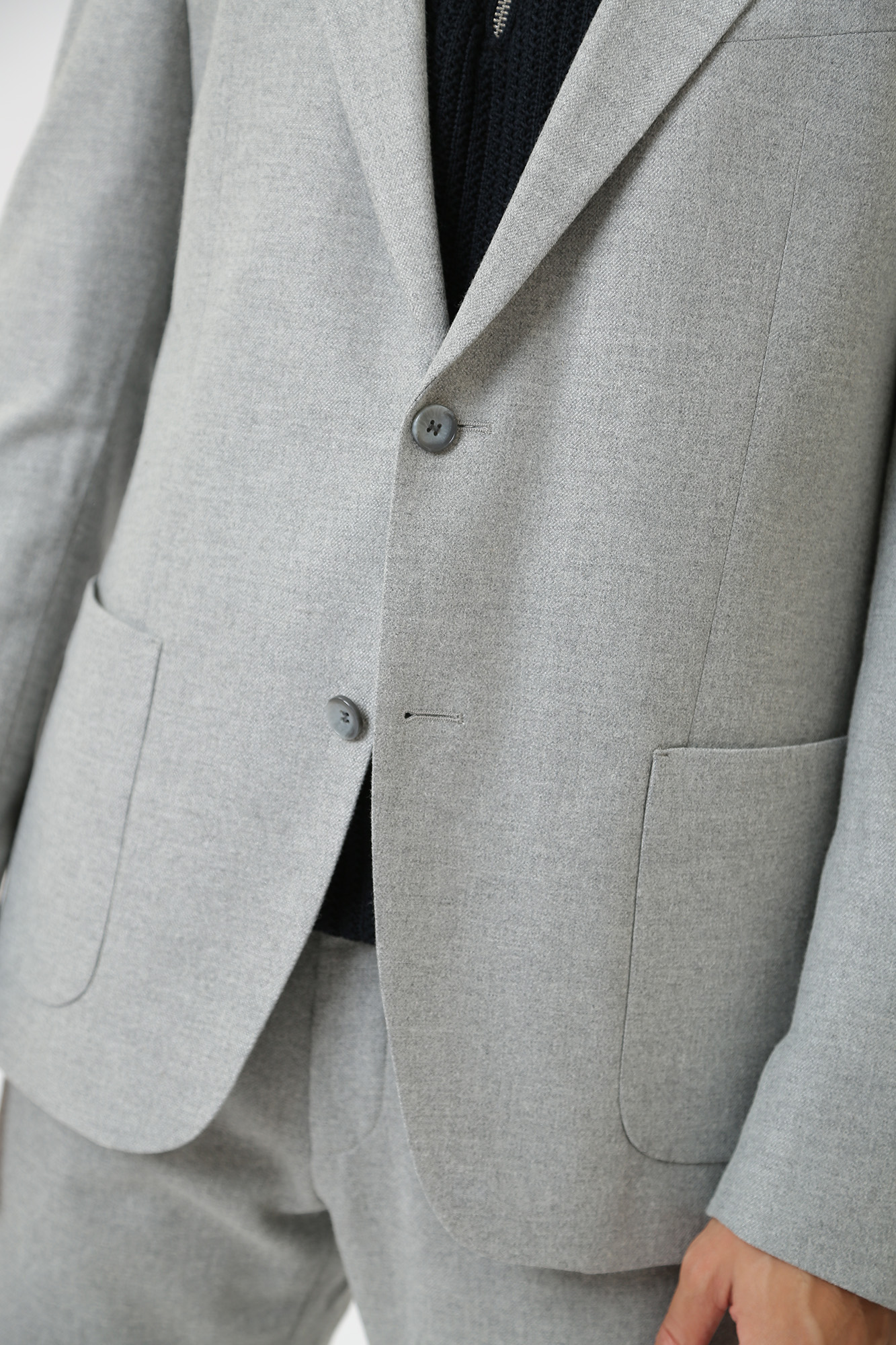 30040660_10016469 Пиджак классический Strellson Серый