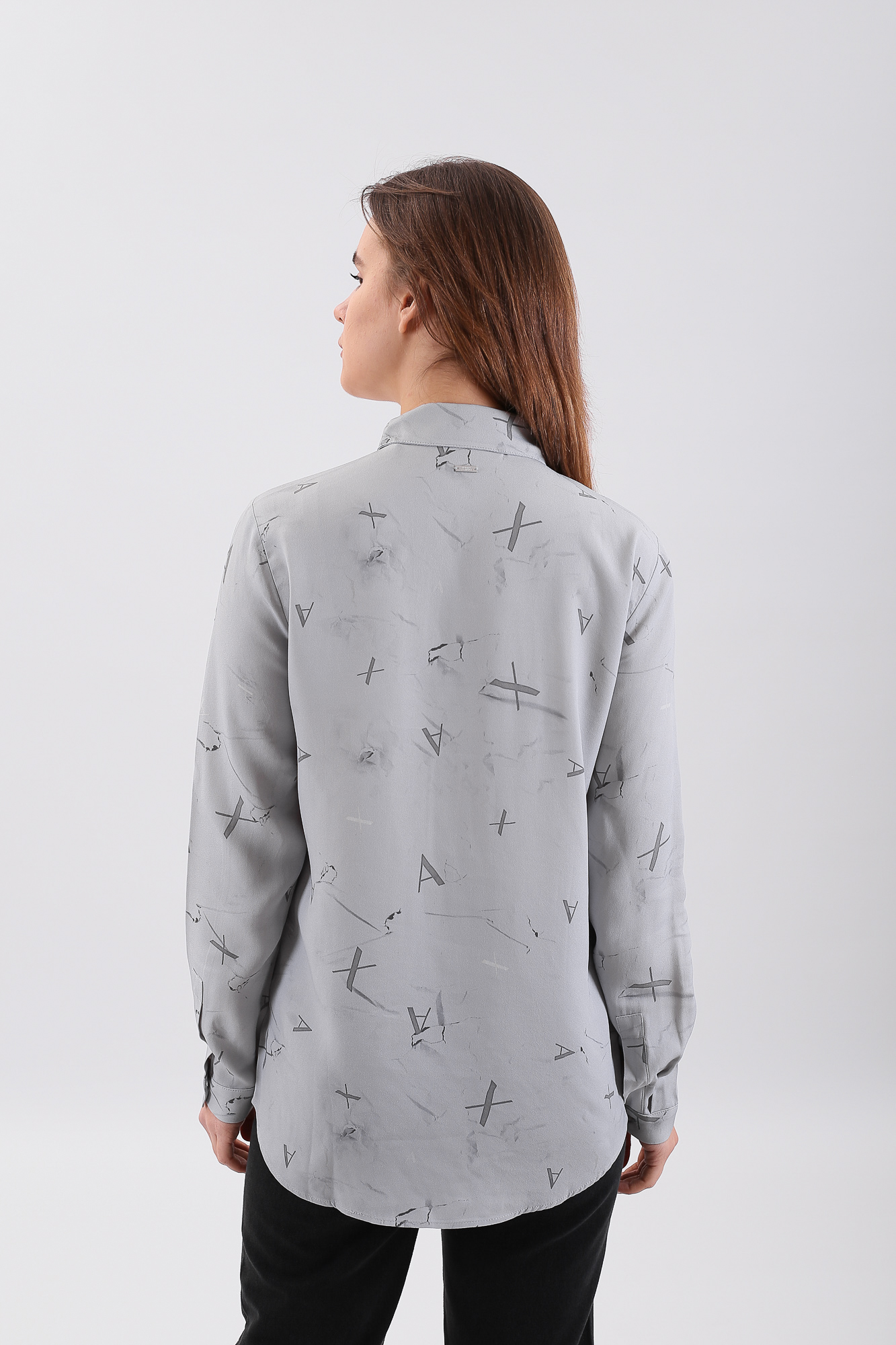 3LYC33_YNXTZ блузка armani exchange 