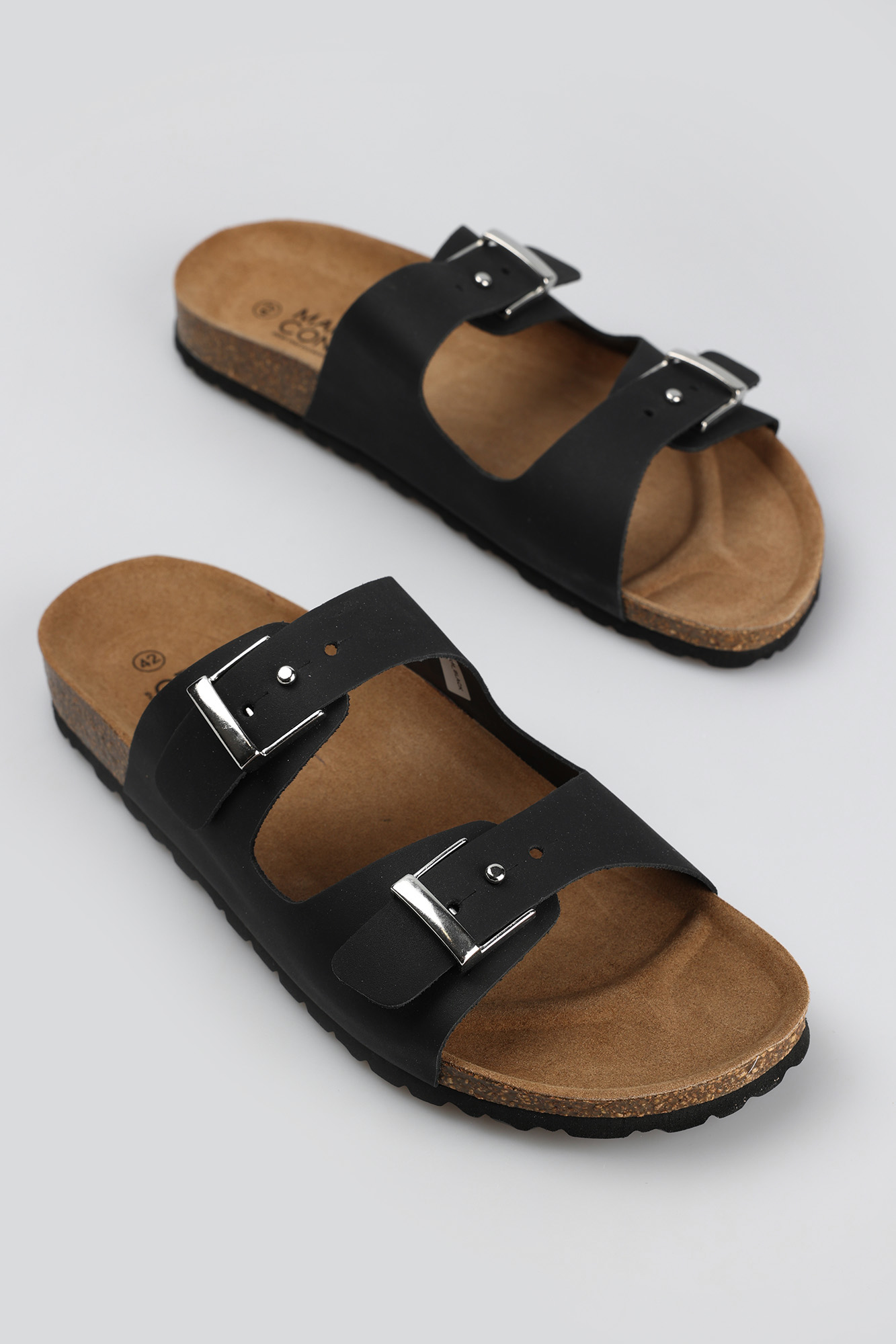 EPE21_7-71-12427-410M Шлепки Marc Cony Черный