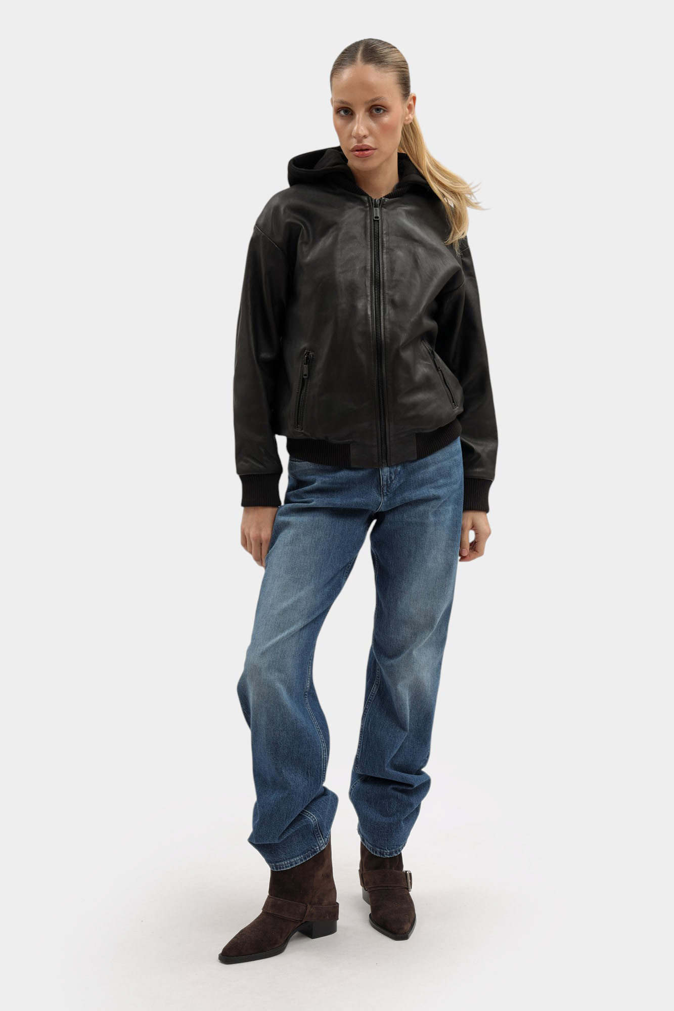 MU-W252-351 куртка кожаная mustang