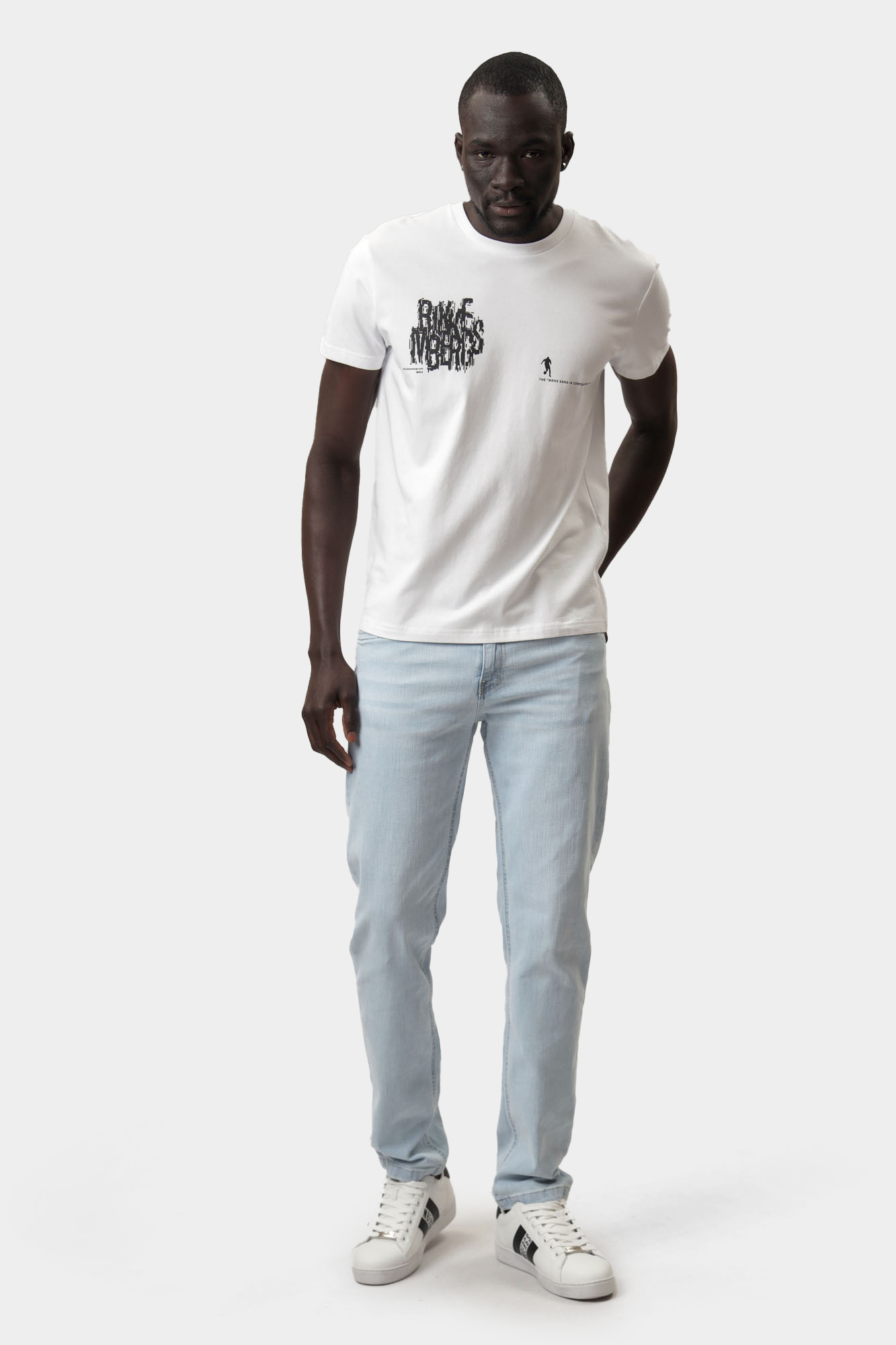 BMT0903 Футболка Bikkembergs Белый