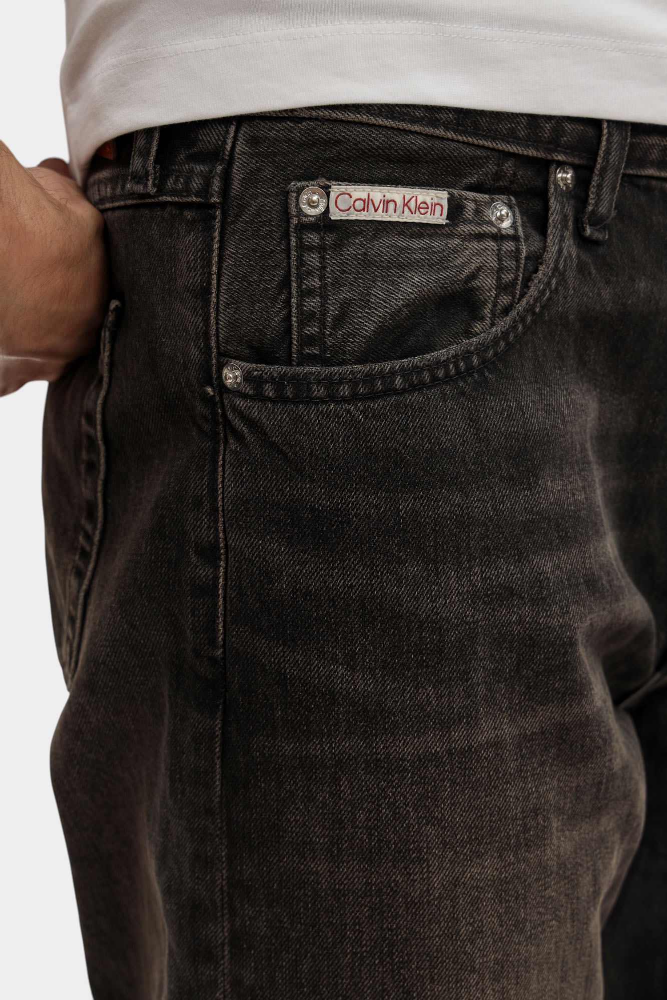 LV04RD724G Брюки джинсовые Calvin Klein Jeans Черный