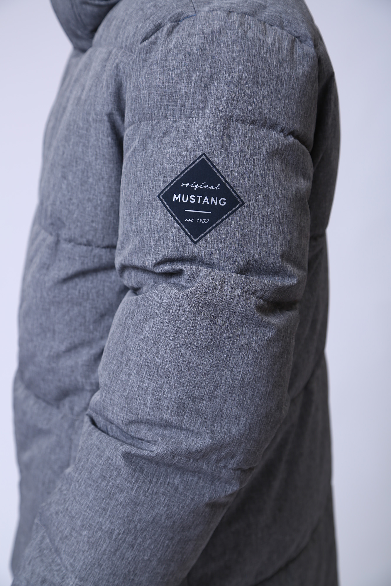 1012700 Куртка утепленная Mustang Серый