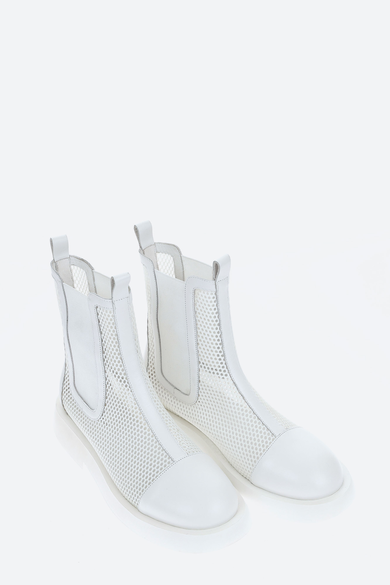 2116-661-56 Ботинки челси Marc Cony Белый