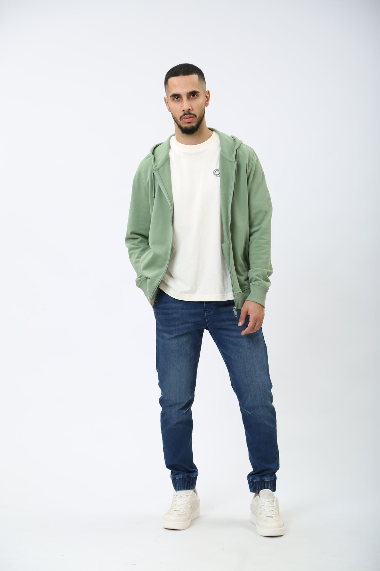 1014795 Толстовка Mustang Зеленый