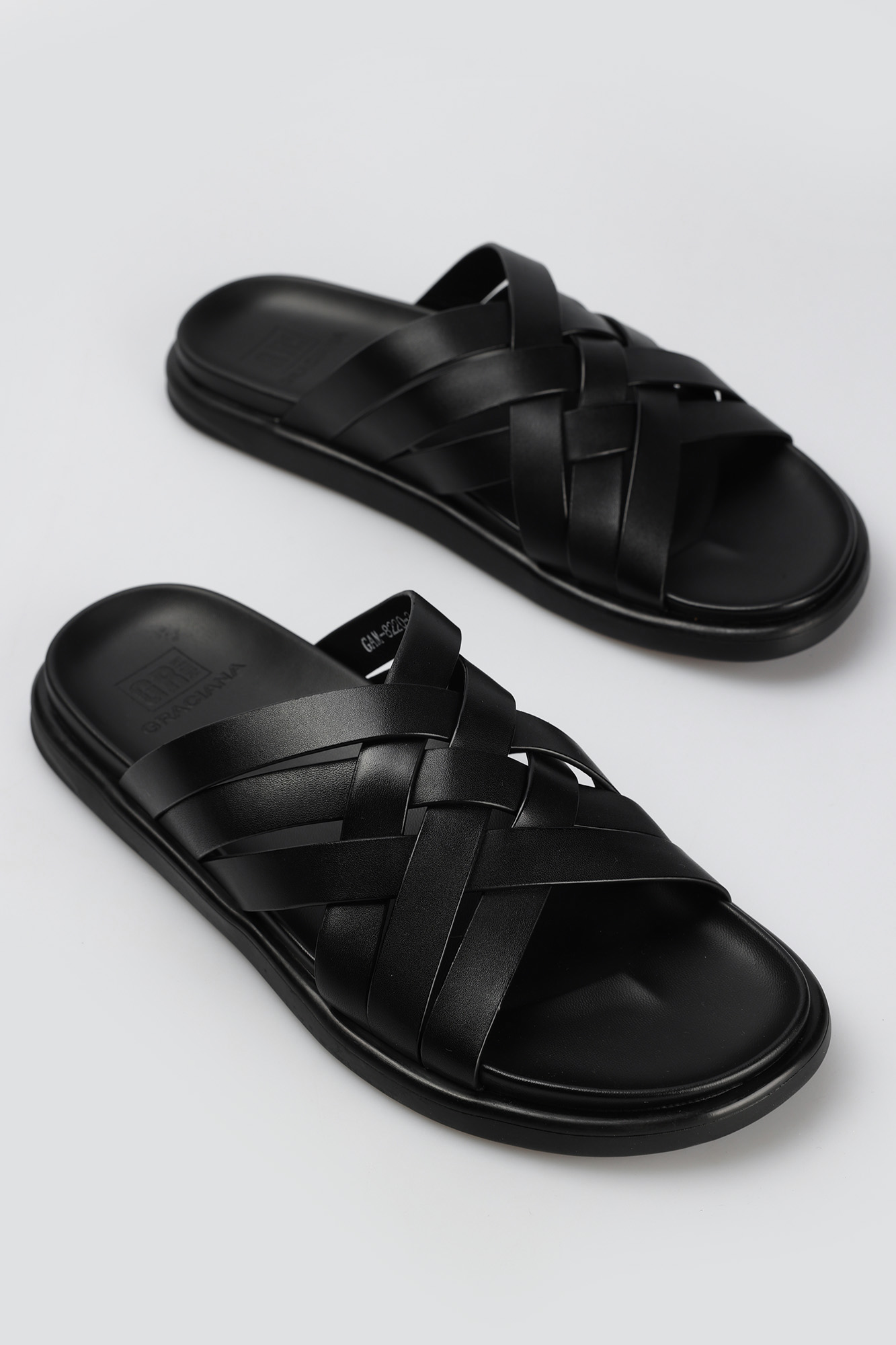 GAM-8220-3-1  Сабо мужские Шлепки Graciana Черный