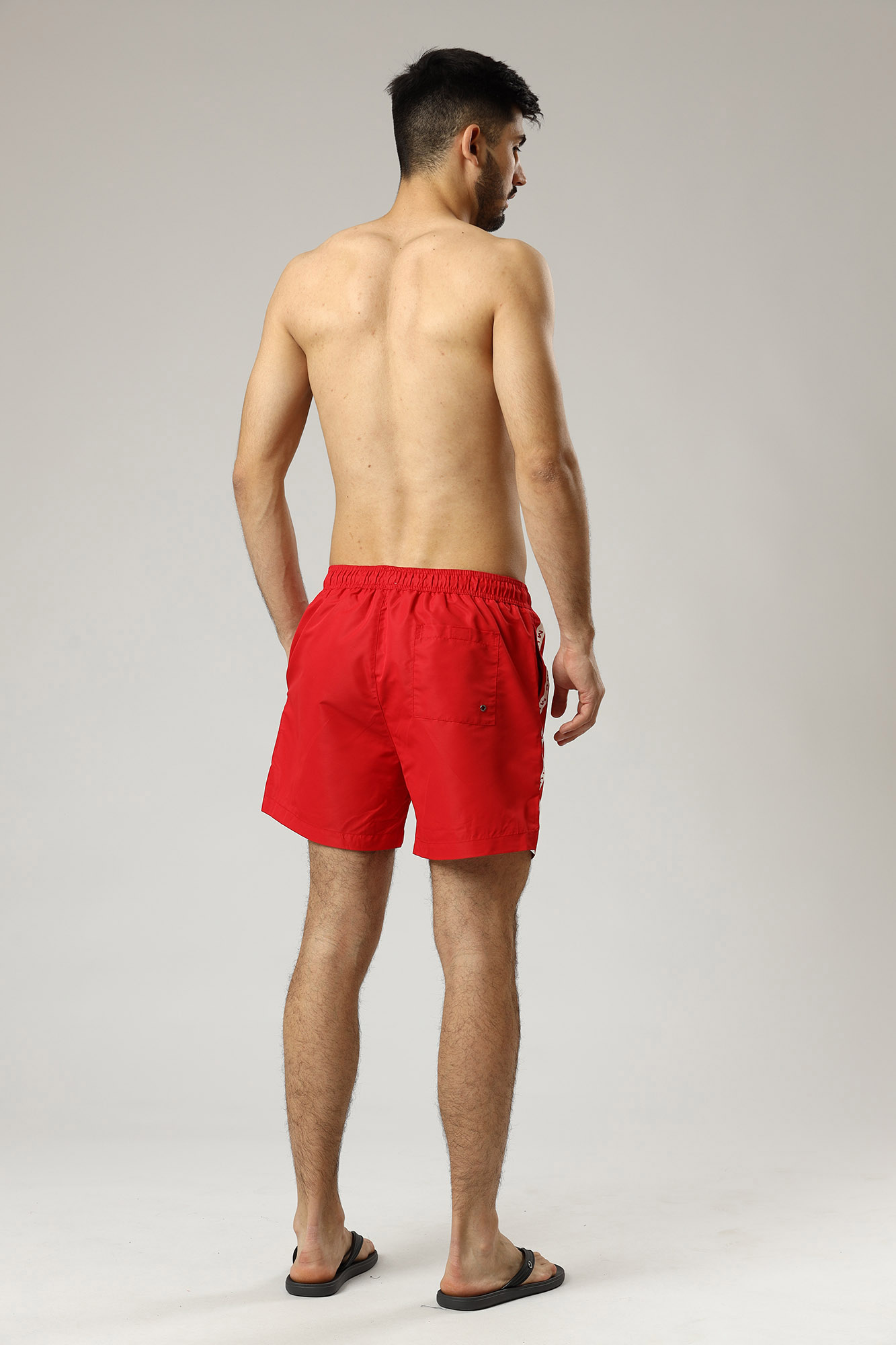 1013009 Шорты плавательные Mustang Красный