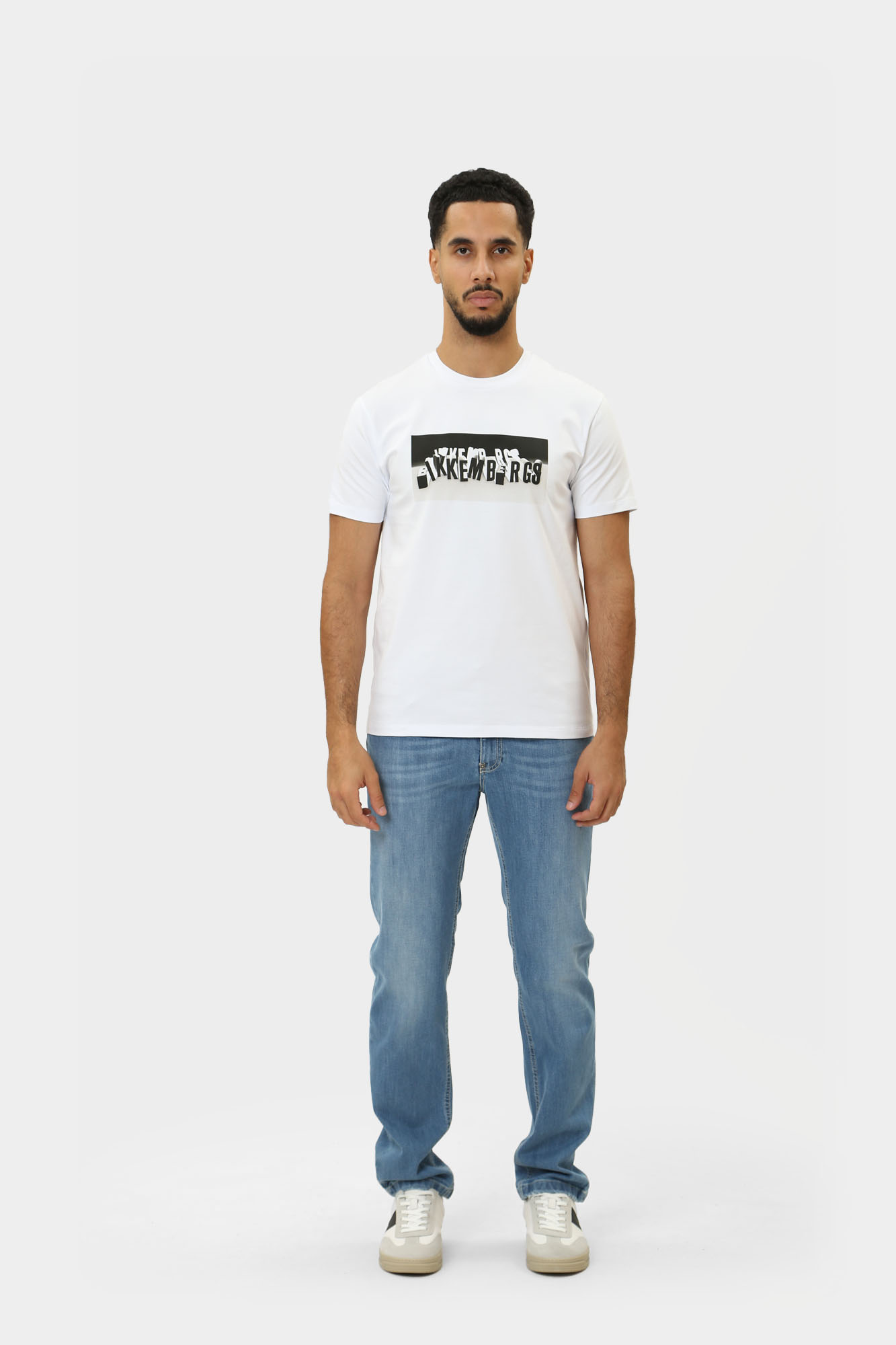 PBMD0006 Брюки джинсовые Bikkembergs Синий