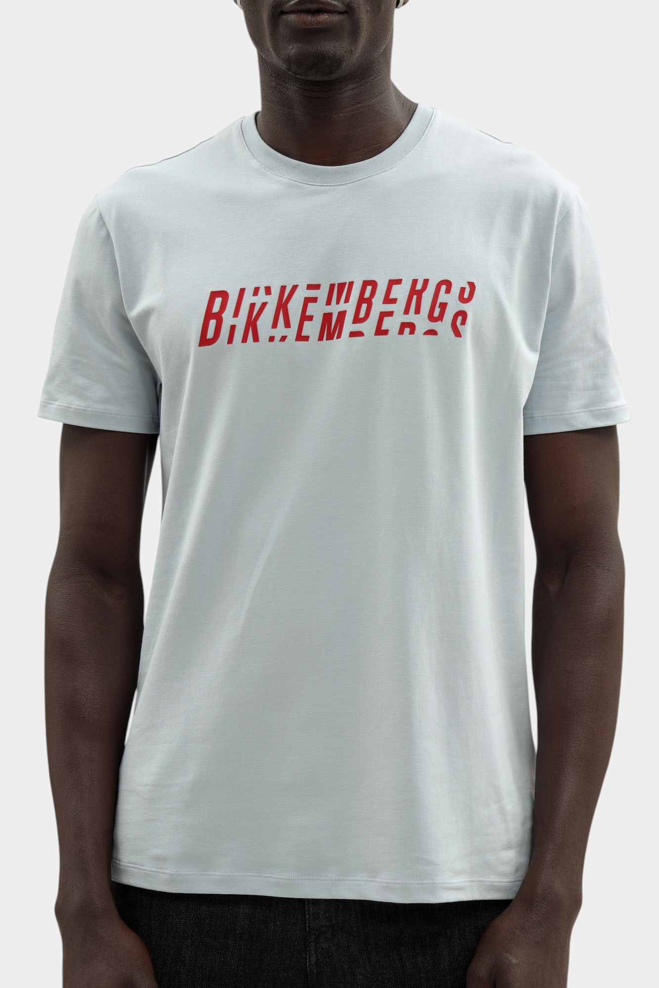 BMT1215 Футболка Bikkembergs Голубой