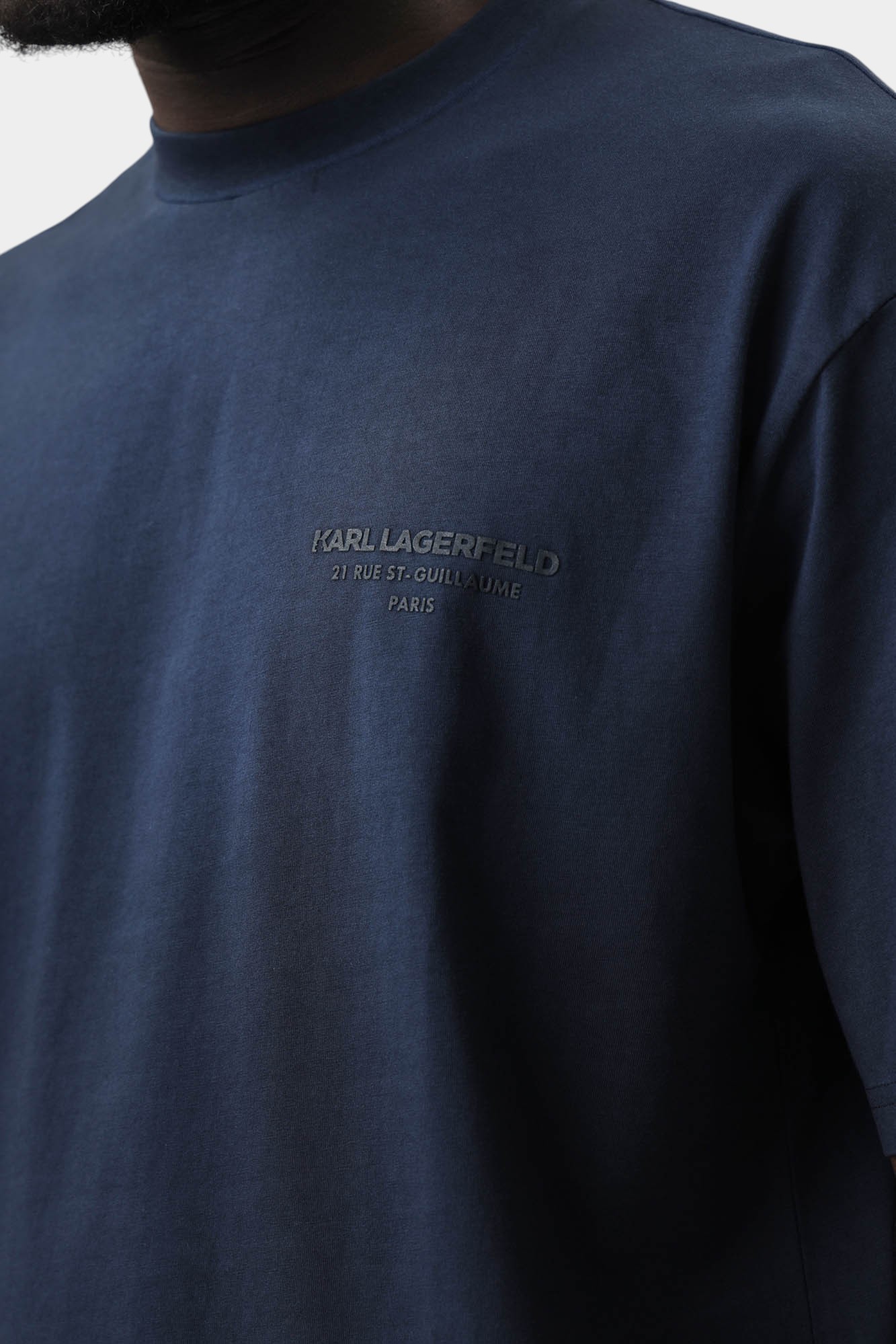 552252_755170 Футболка Karl Lagerfeld Синий