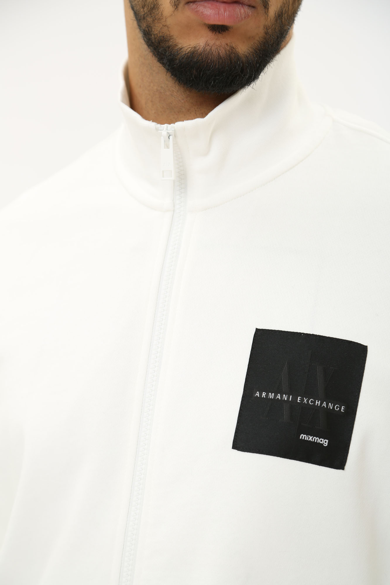 3DZMJB_ZJDPZ Толстовка Armani Exchange Белый