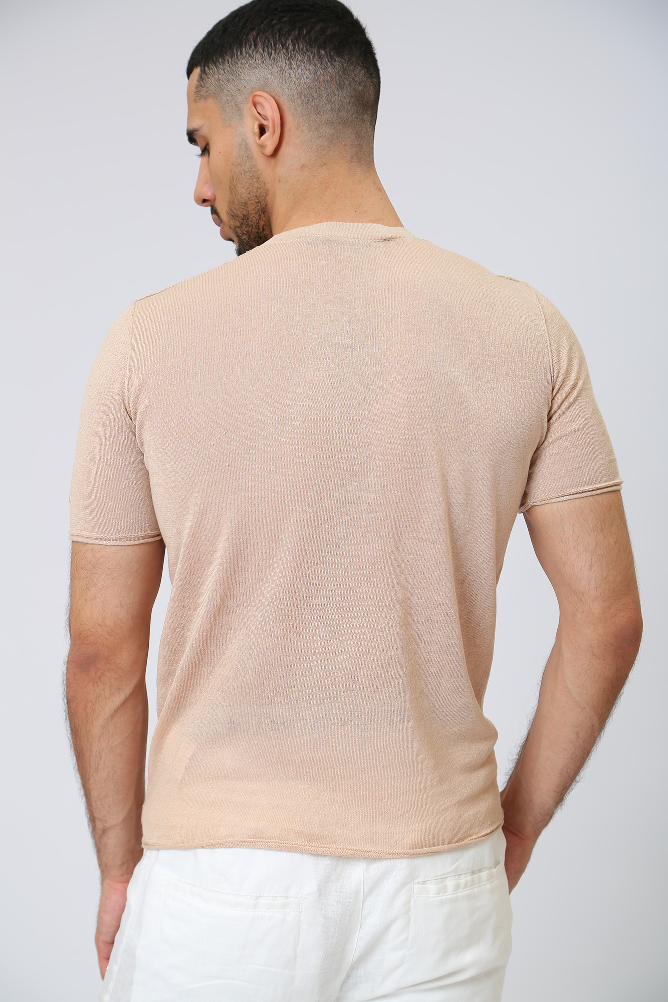 532305_655044 Футболка Karl Lagerfeld Бежевый