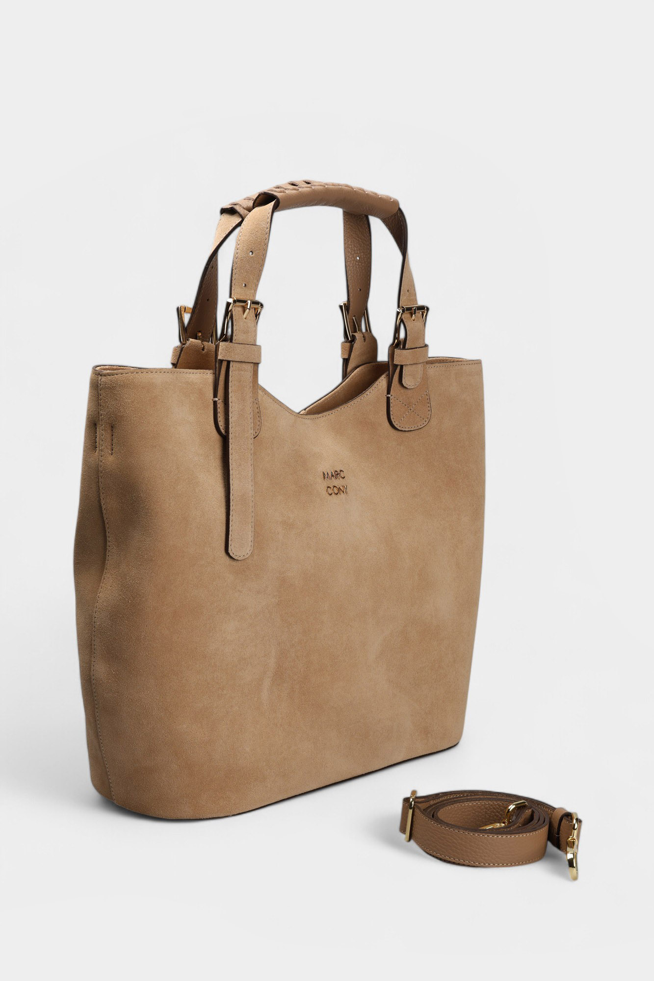 8614_120825 Сумка Marc Cony Бежевый