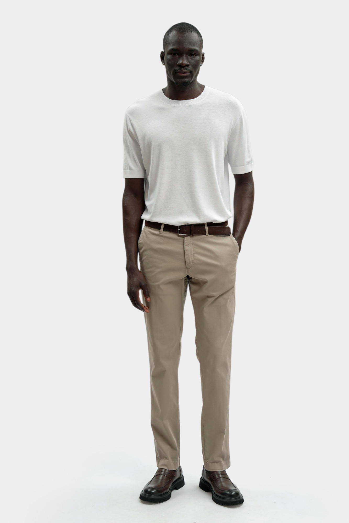 561805_265350 Брюки чиносы Karl Lagerfeld Бежевый