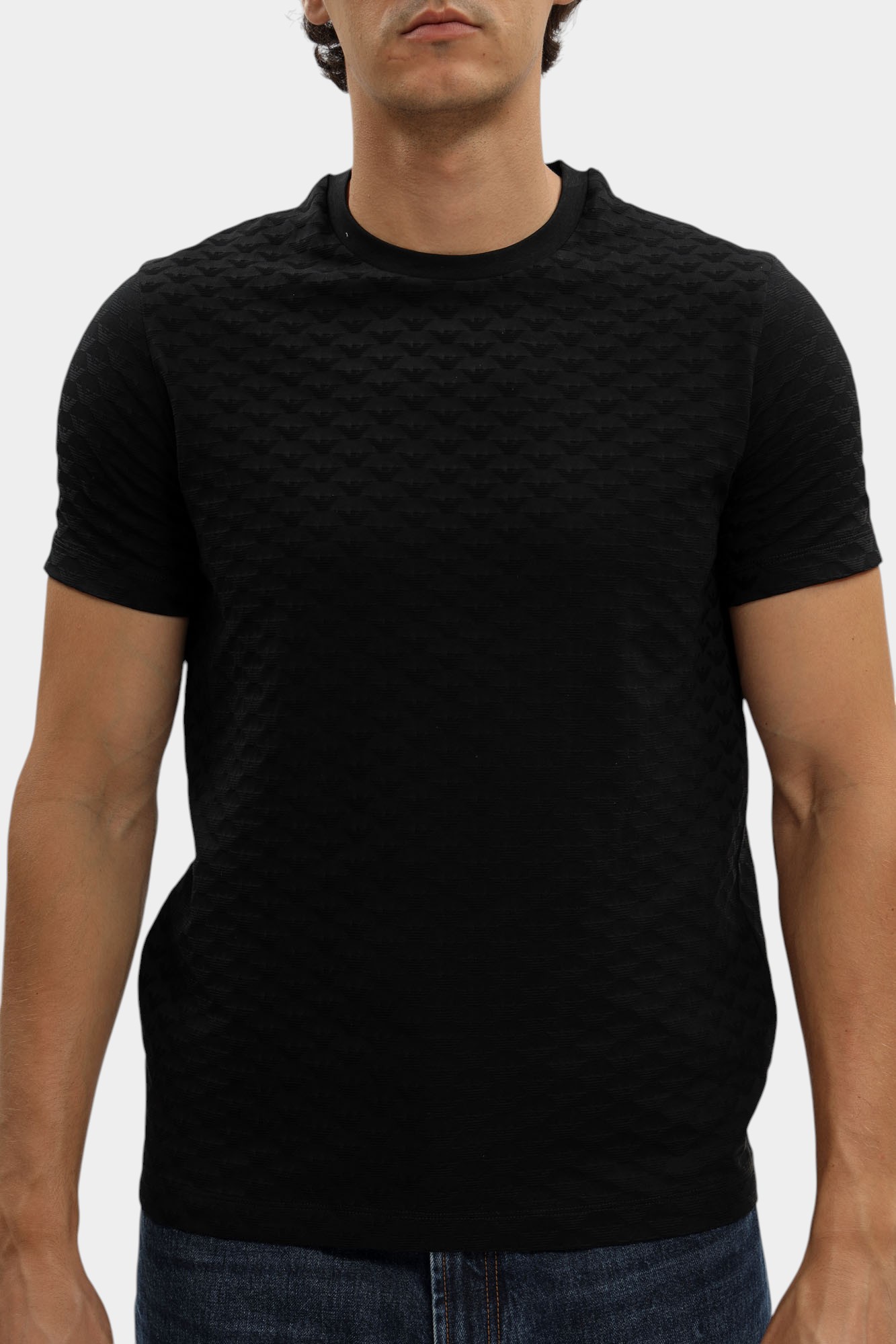 8N1TL7_1JHWZ Футболка Emporio Armani Черный