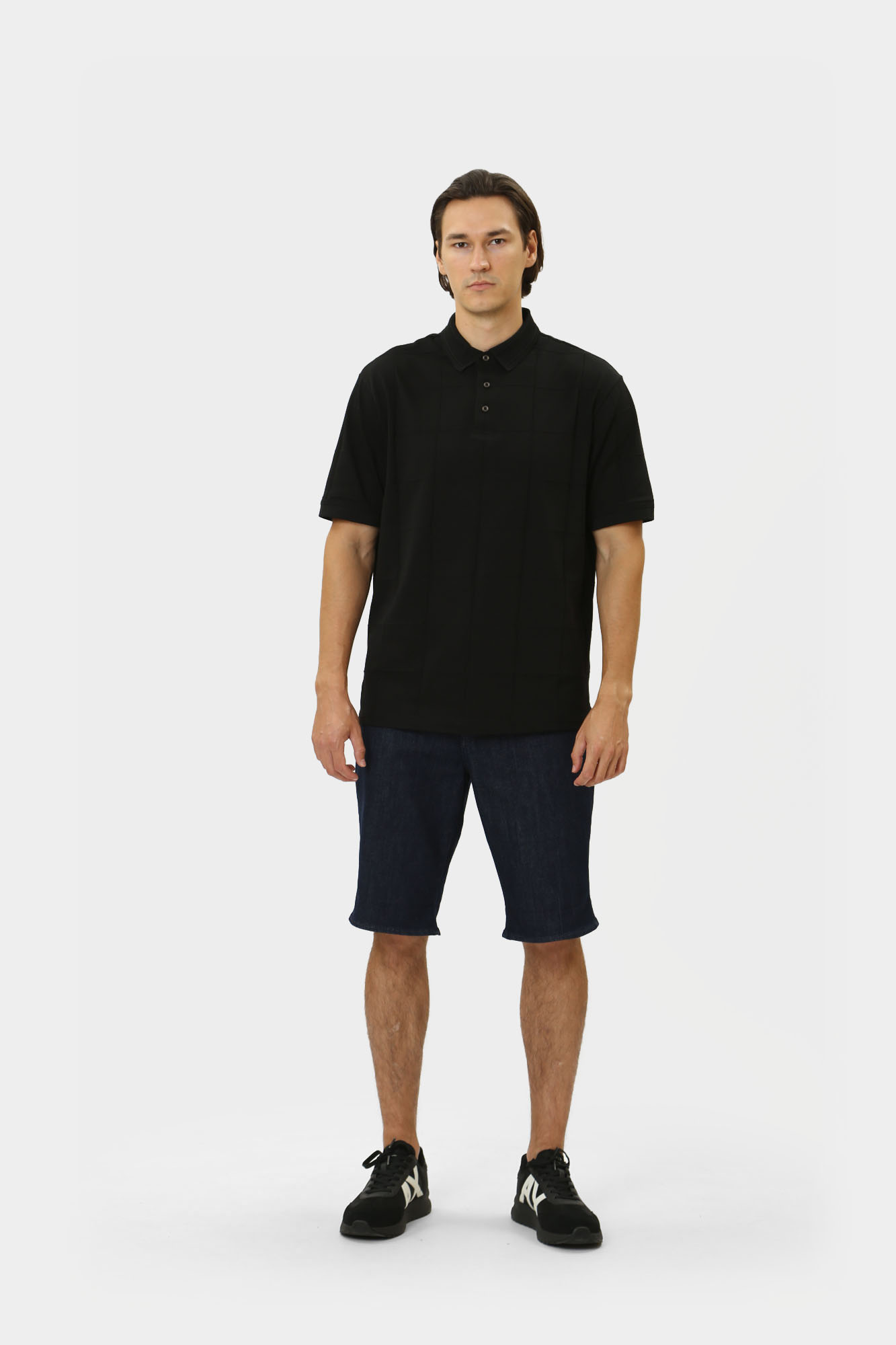 6DZFLJ_ZJ2ZZ_1200 Поло Armani Exchange Черный