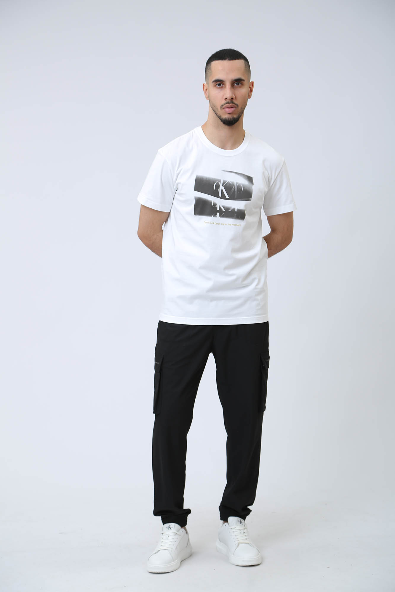 J30J324645 Футболка Calvin Klein Jeans Белый