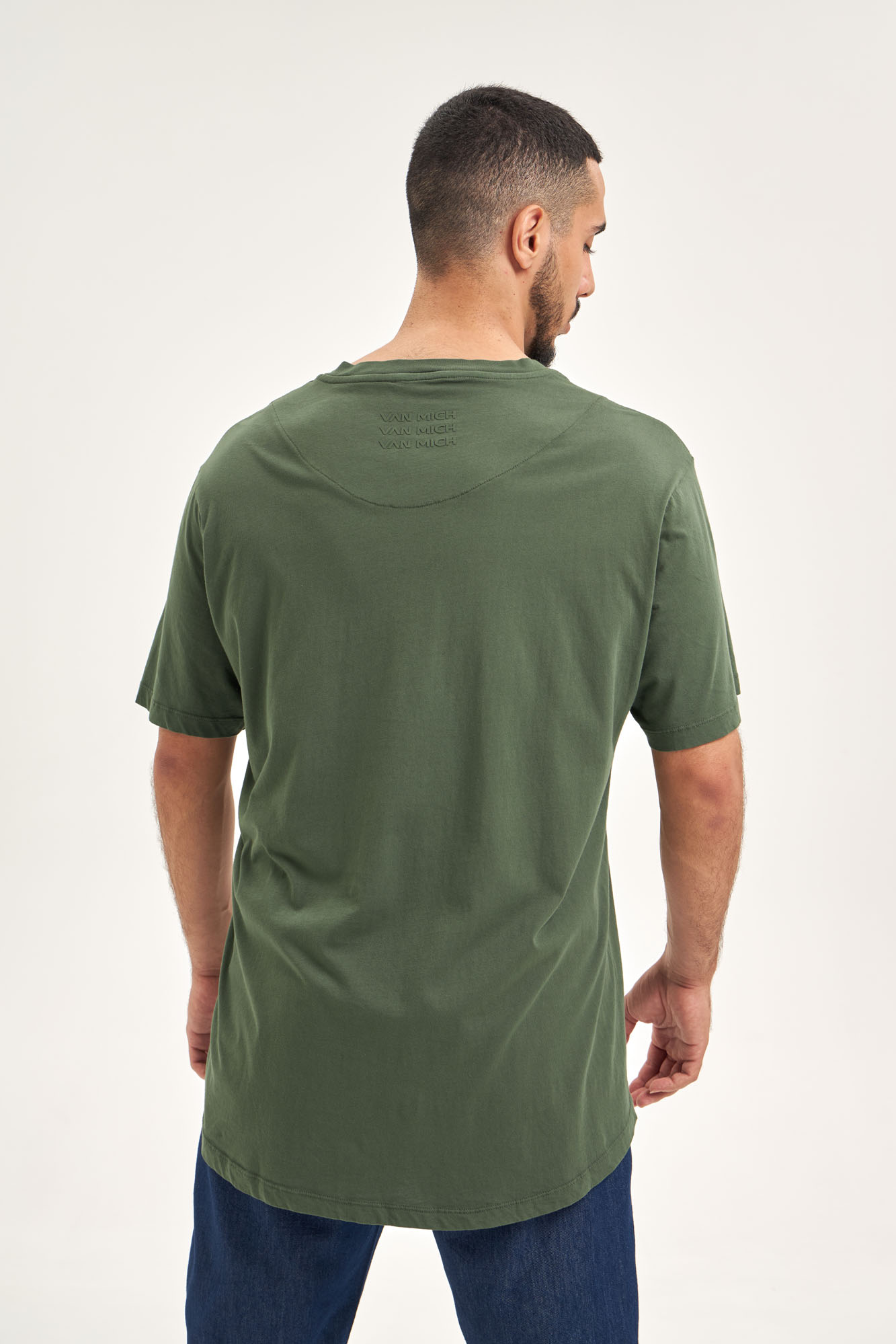 VM-ERK-22-071 Футболка Van Mich Зеленый