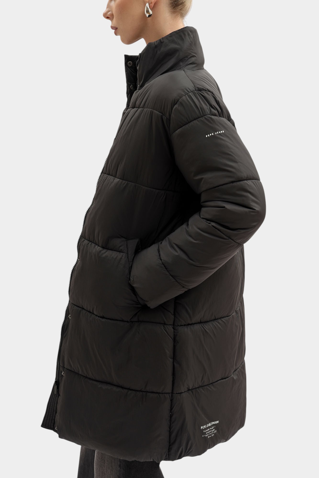 PL4024358 куртка утеплённая pepe jeans