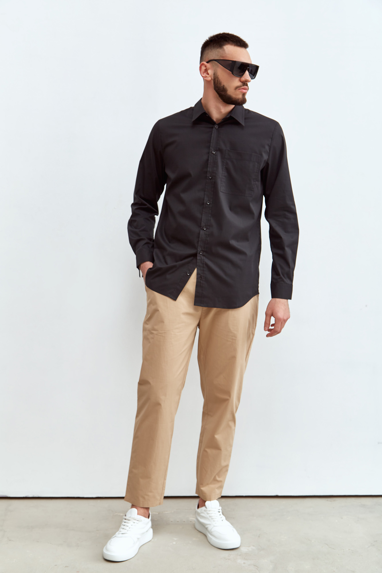 M-222-TH-56-3556 Рубашка The Hills Черный