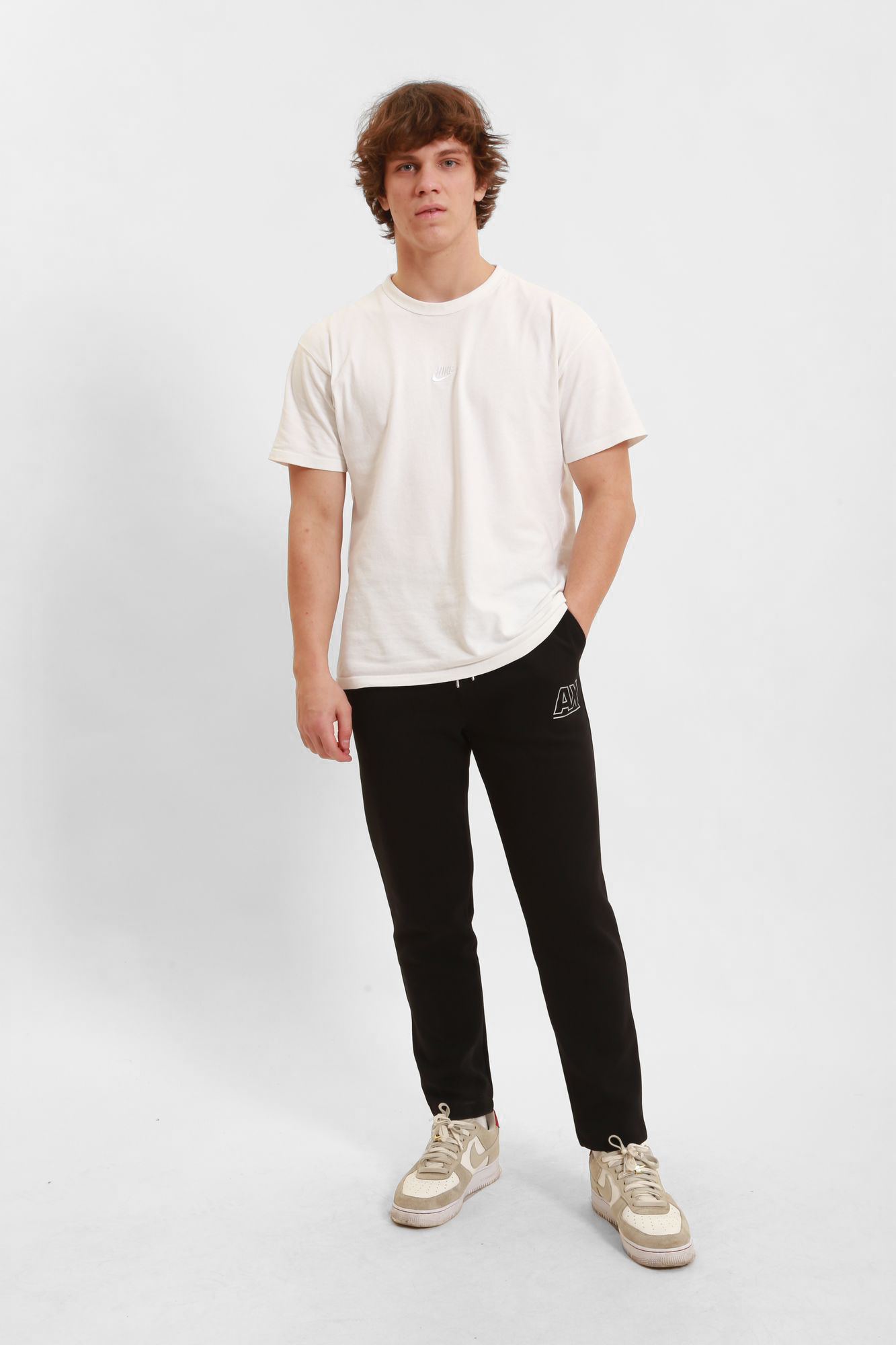 6KZPFE_ZJ5NZ Брюки спортивные Armani Exchange Черный